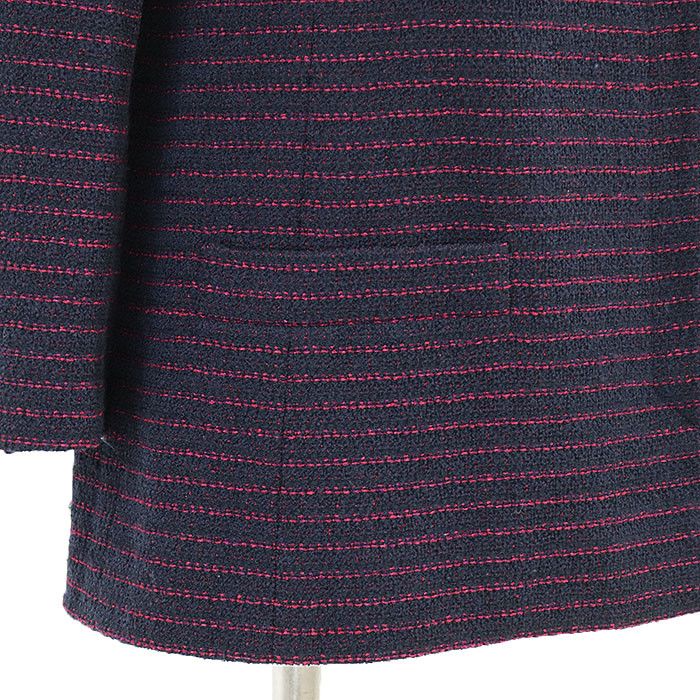 Chanel Chanel Chanel BOUTIQUE Wool Nylon Jacket Textile Outerwear 98A P11497 DUTY FREE for USA Size ONE SIZE - 15 Thumbnail