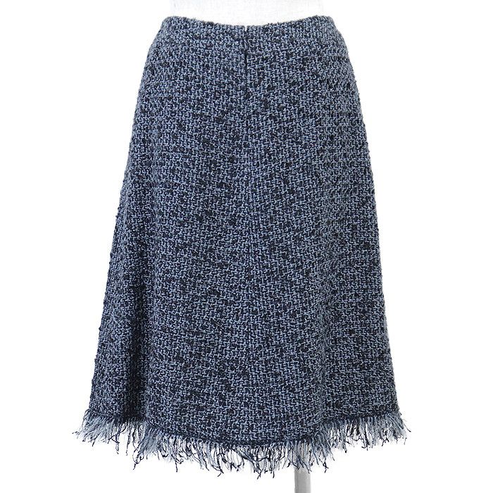 Chanel Chanel Chanel Tweed Metallic Yarn Skirt Textile Skirts 06A P28903 DUTY FREE for USA Size ONE SIZE - 5 Thumbnail