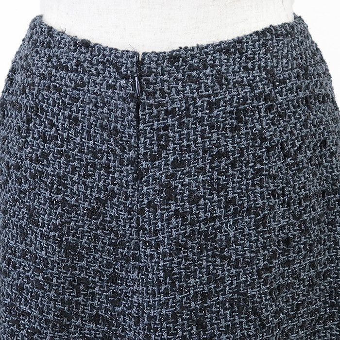 Chanel Chanel Chanel Tweed Metallic Yarn Skirt Textile Skirts 06A P28903 DUTY FREE for USA Size ONE SIZE - 6 Thumbnail