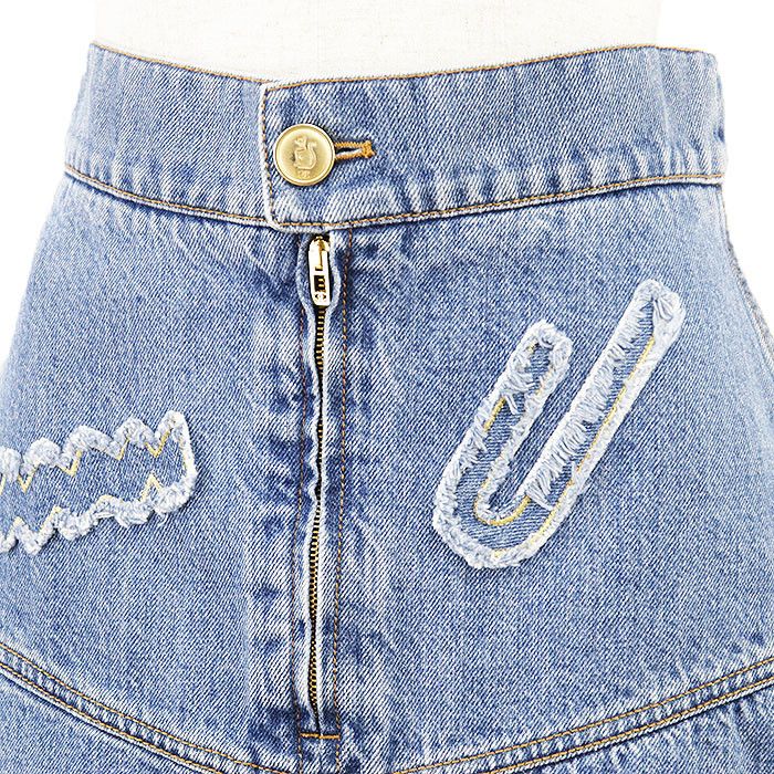 Chanel Chanel Chanel Metiers d'Art Cotton Patchwork Embroidery Skirt Textile Skirts P61825 DUTY FREE for USA Size ONE SIZE - 3 Thumbnail