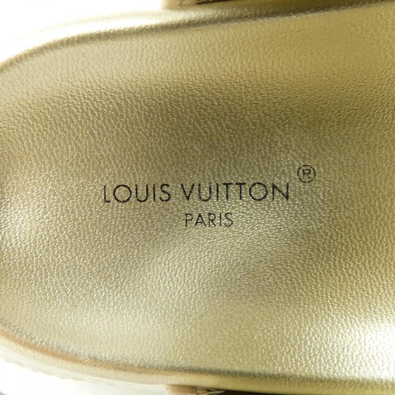Louis Vuitton Louis Vuitton Louis Vuitton LV Archlight Monogram Denim Sandals Textile Shoes DUTY FREE for USA Size ONE SIZE - 6 Thumbnail
