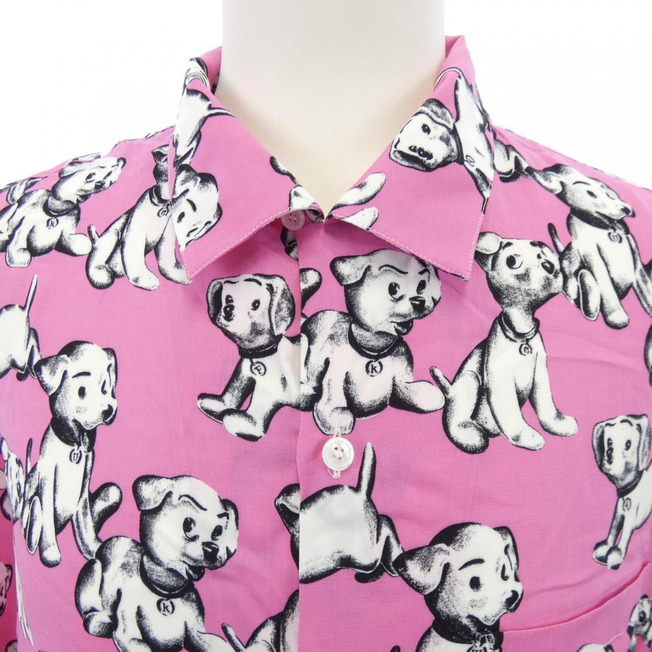 Celine Celine Celine S/S Shirt Shirt Textile Tops 2C730307Q DUTY FREE for USA Size ONE SIZE - 5 Thumbnail