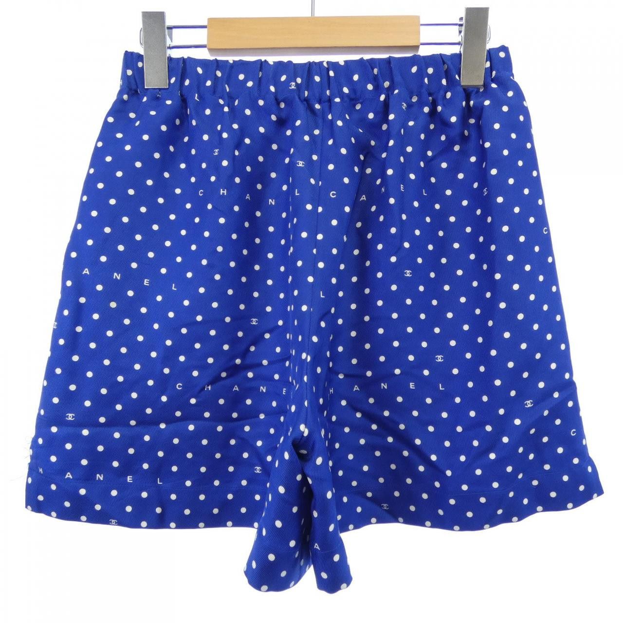Chanel Chanel Chanel LOOK61 100% Silk Shorts Textile Shorts P76702V68667 DUTY FREE for USA Size ONE SIZE - 2 Thumbnail