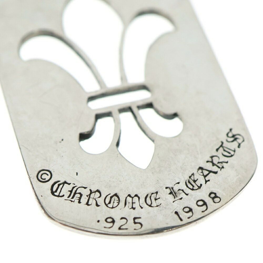 Chrome Hearts Chrome Hearts Dog Tag Large BS Fleur Necklace Pendant Size ONE SIZE - 5 Thumbnail