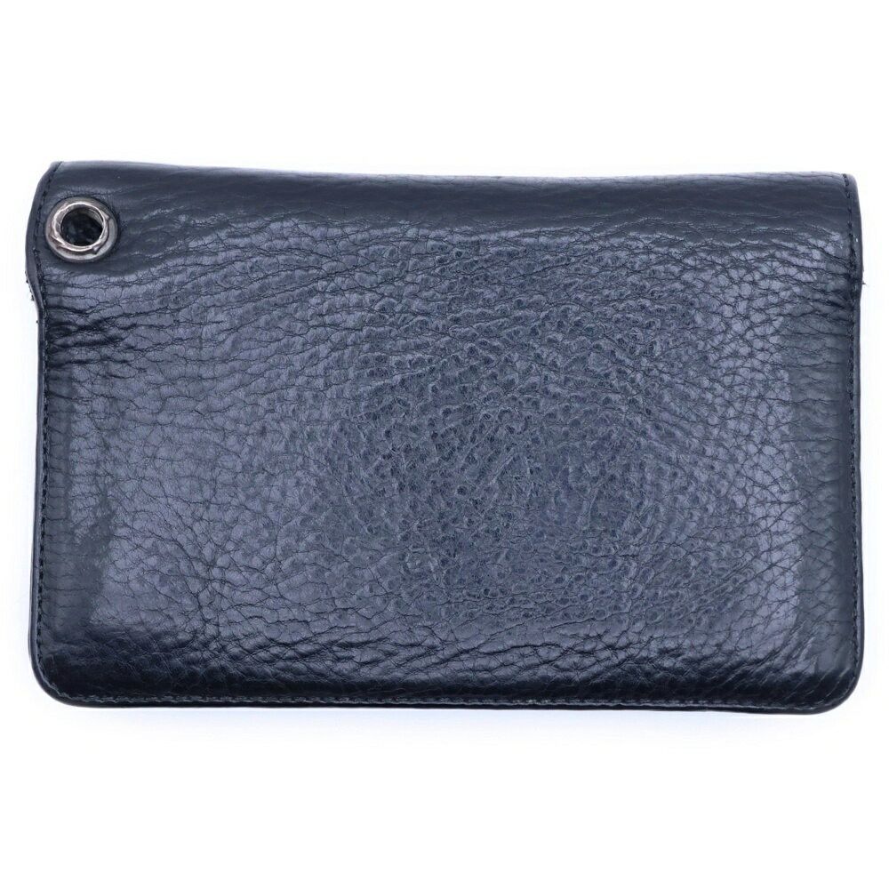 Chrome Hearts Chrome Hearts 2-zip Cross Ball Button Leather Wallet Size ONE SIZE - 2 Thumbnail