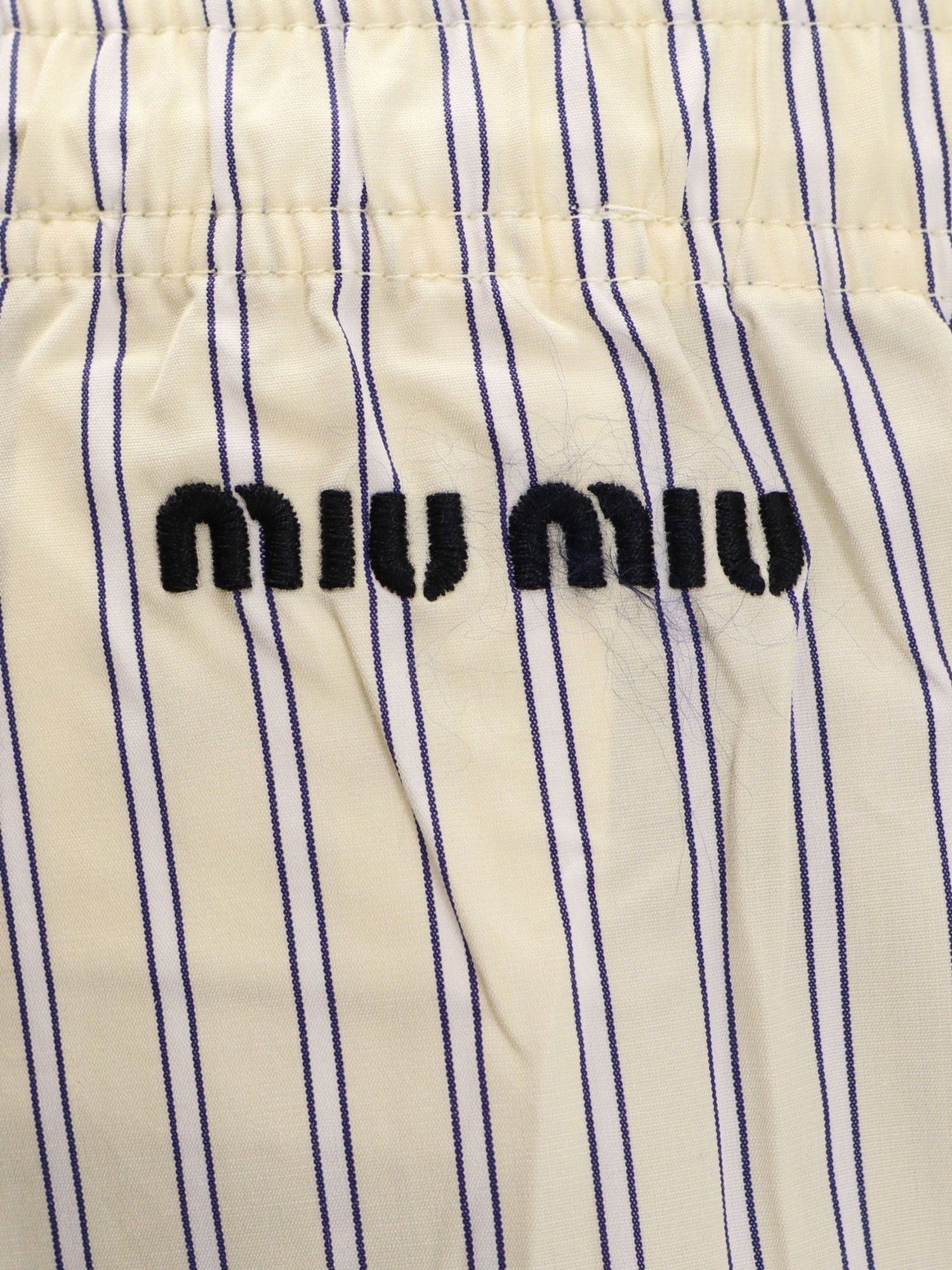 Miu Miu Miu Miu Striped cotton pajama pants Tag Size IT 38 Women - USA Tariffs Included Size 26" / US 2 / IT 38 - 3 Thumbnail