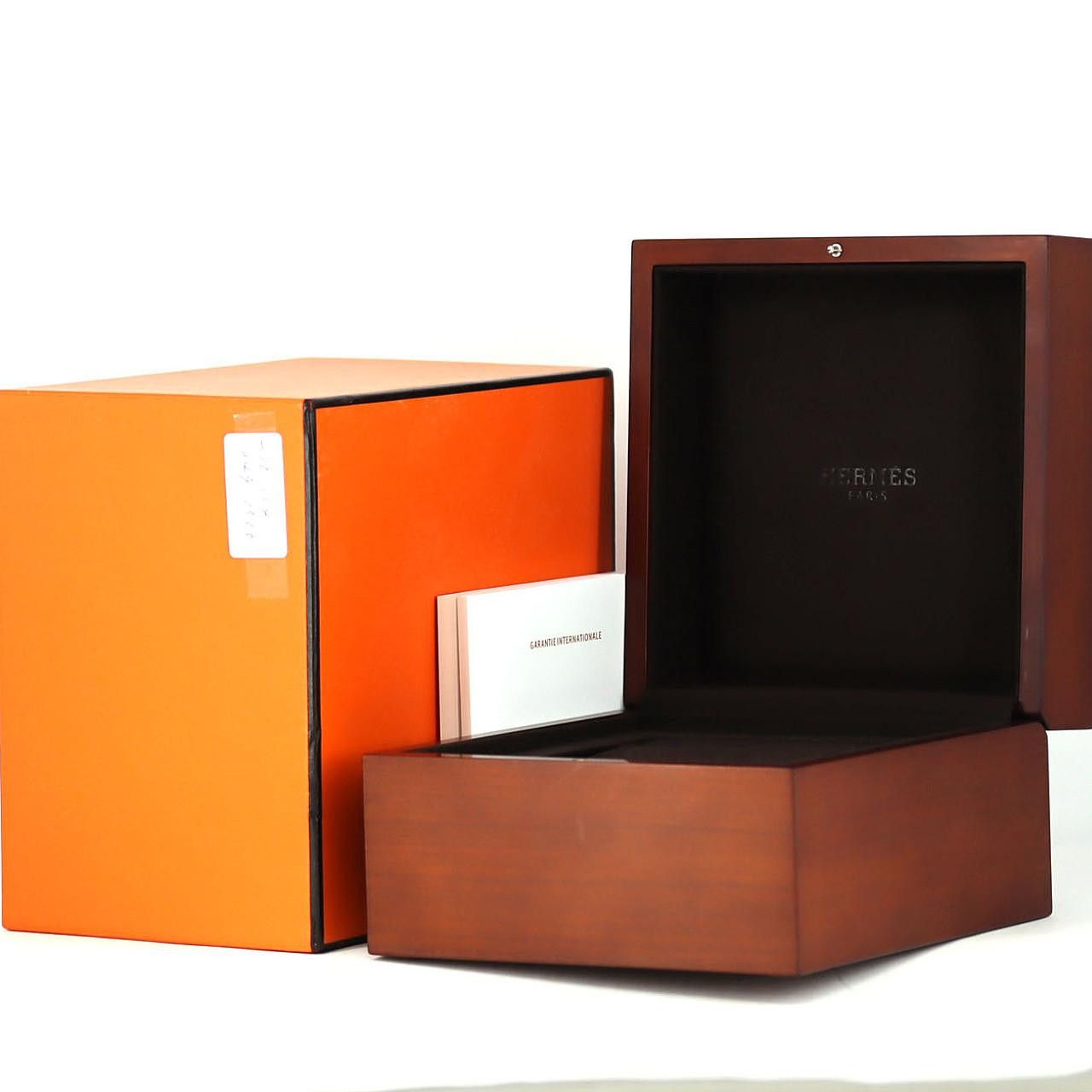 Hermes Hermes Hermès H Watch TI Titanium Metal Automatic DUTY FREE for USA Size ONE SIZE - 7 Thumbnail