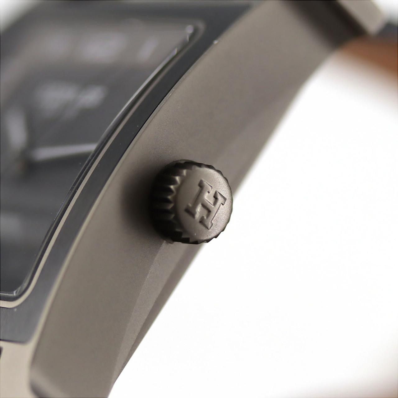 Hermes Hermes Hermès H Watch TI Titanium Metal Automatic DUTY FREE for USA Size ONE SIZE - 3 Thumbnail