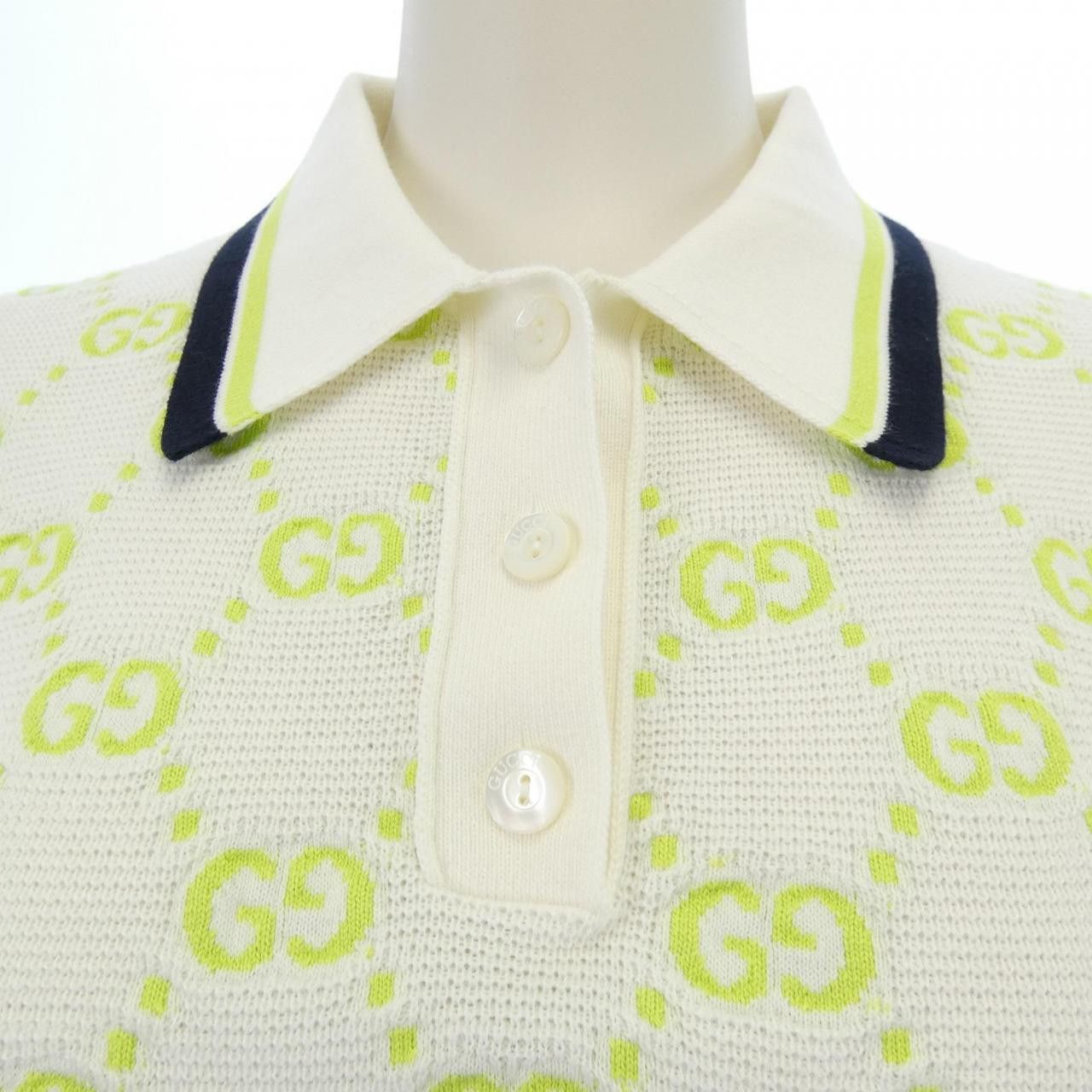 Gucci Gucci Gucci Polo Shirt Textile Tops 785262 XKD1R DUTY FREE for USA Size ONE SIZE - 5 Thumbnail