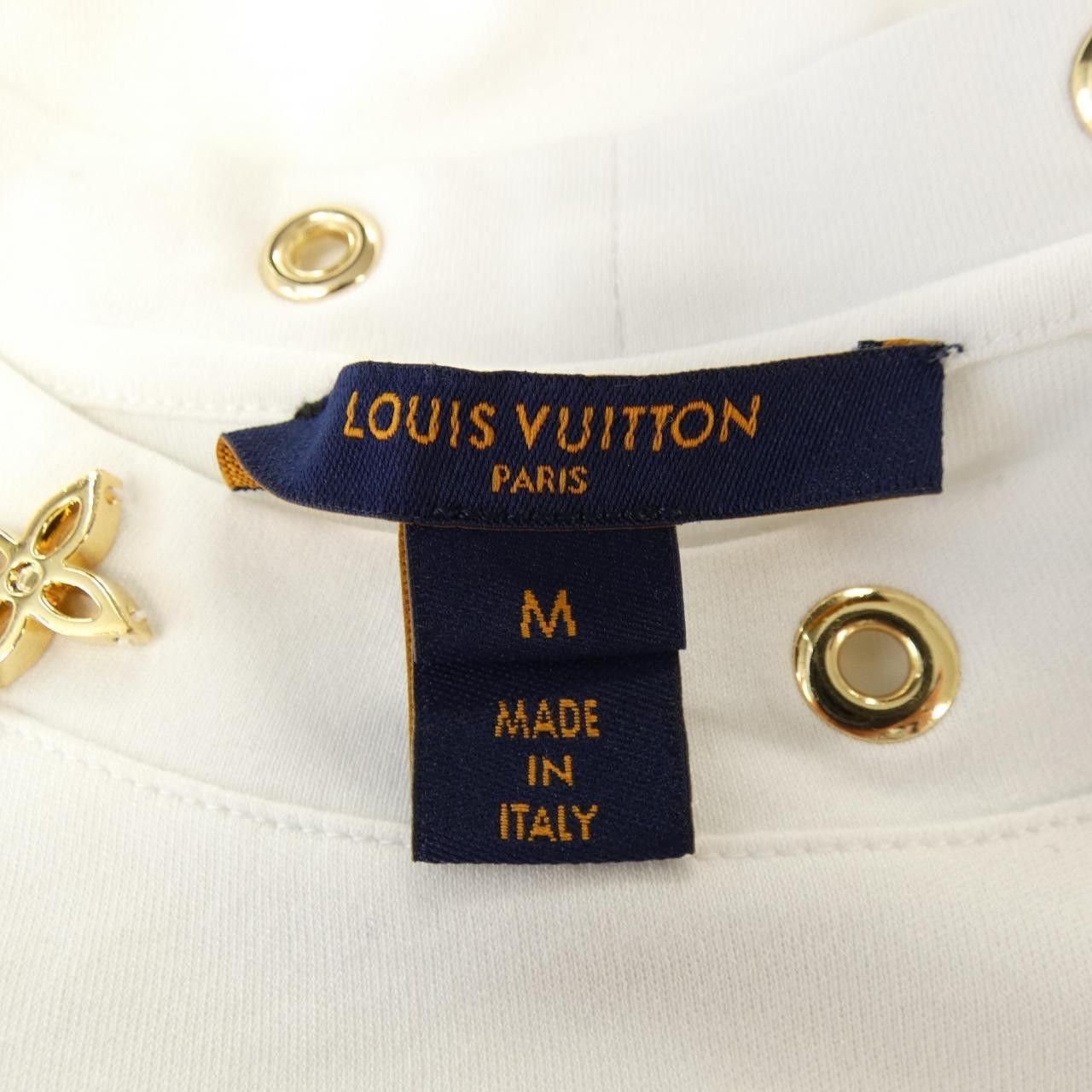 Louis Vuitton Louis Vuitton Louis Vuitton Side Strap T-shirt T-shirt Textile T-Shirts FGTS03JG2 DUTY FREE for USA Size ONE SIZE - 4 Thumbnail