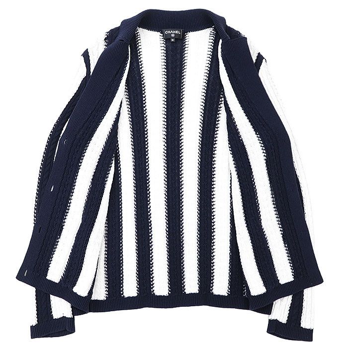 Chanel Chanel Chanel P74635 Cotton Knit Cardigan Jacket Textile Tops P74635 DUTY FREE for USA Size ONE SIZE - 8 Thumbnail