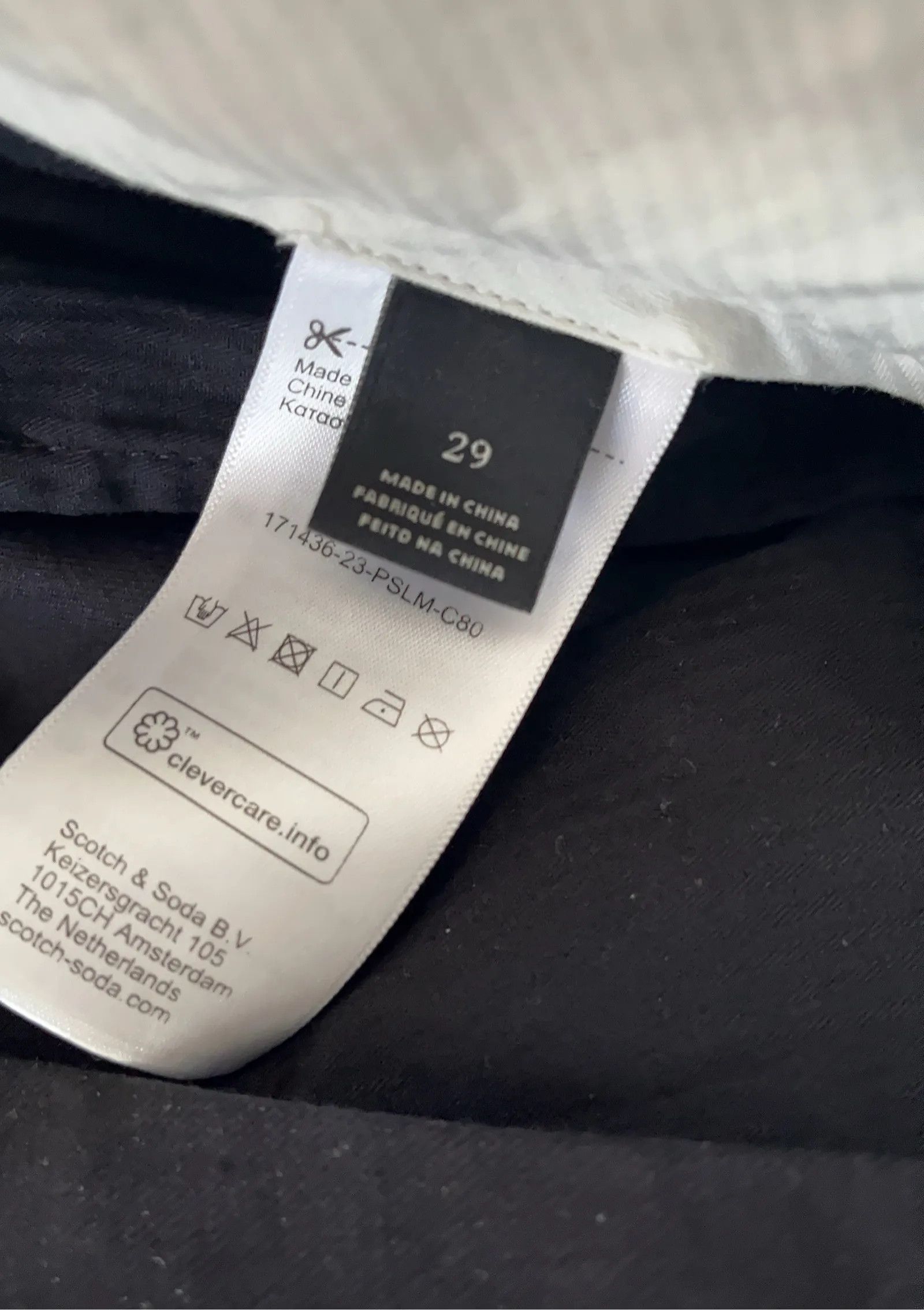 Scotch & Soda Scotch & Soda In bloom Pants Size 29" - 6 Thumbnail