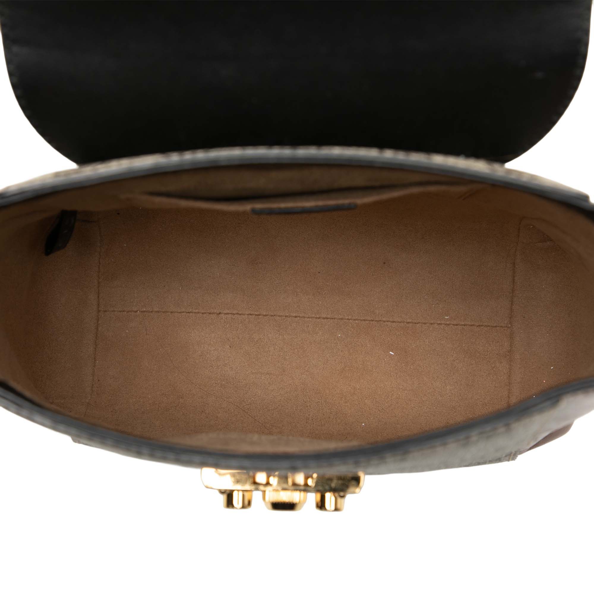 Gucci Gucci GG Supreme Padlock Backpack Size ONE SIZE - 4 Thumbnail