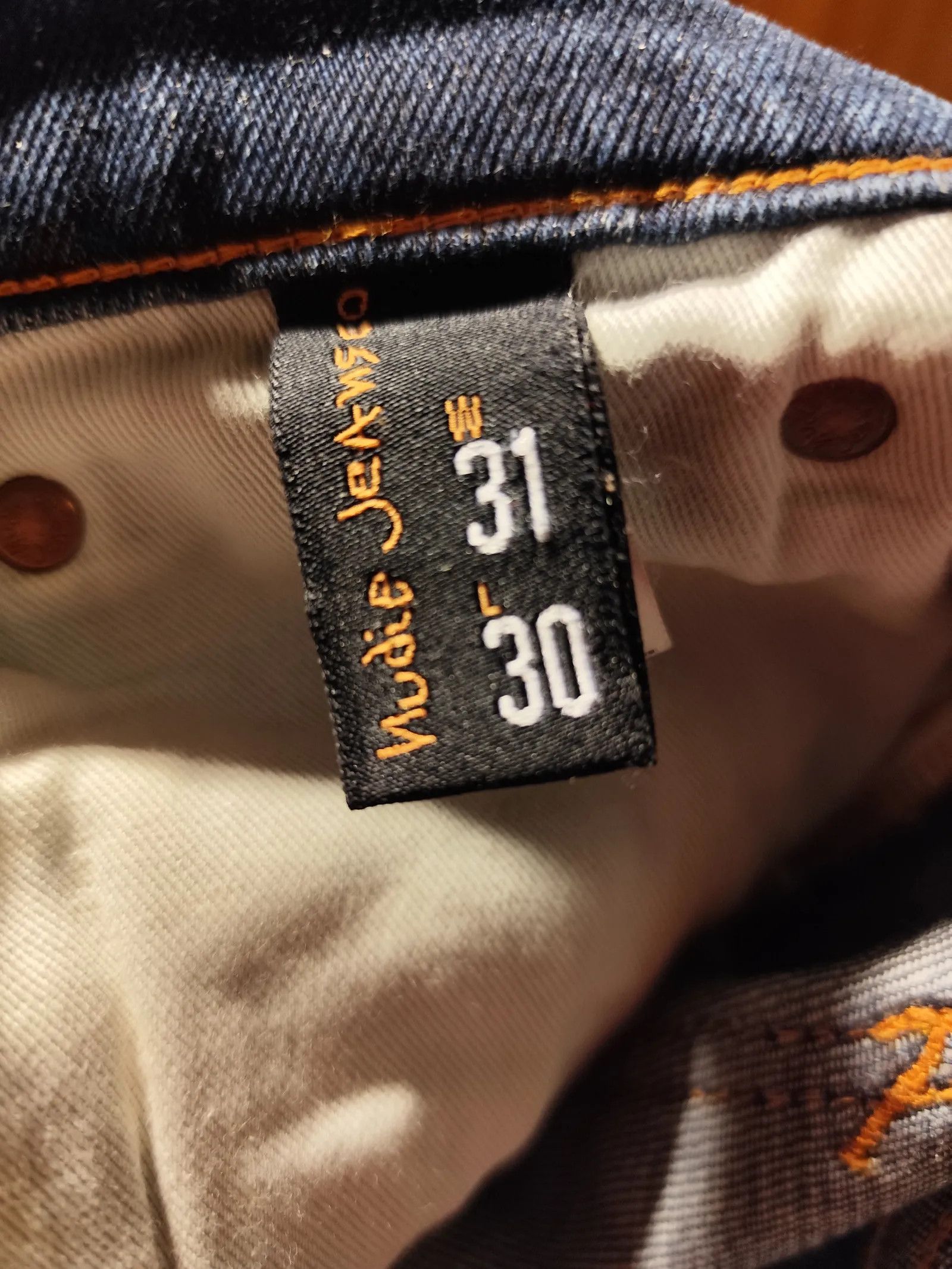 Nudie Jeans Nudie Jeans Lean Dean Jeans Size 31" - 2 Thumbnail
