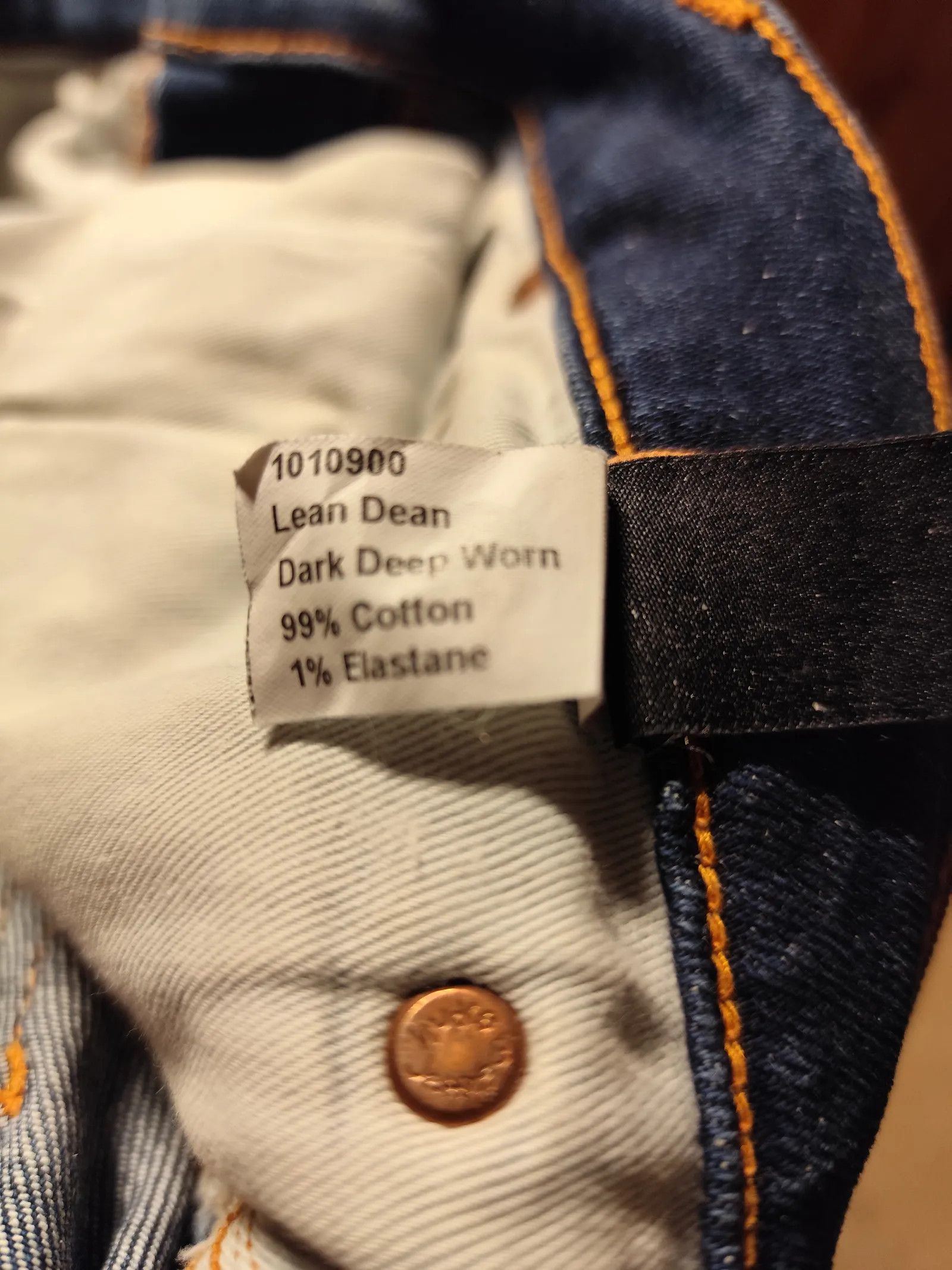 Nudie Jeans Nudie Jeans Lean Dean Jeans Size 31" - 3 Thumbnail