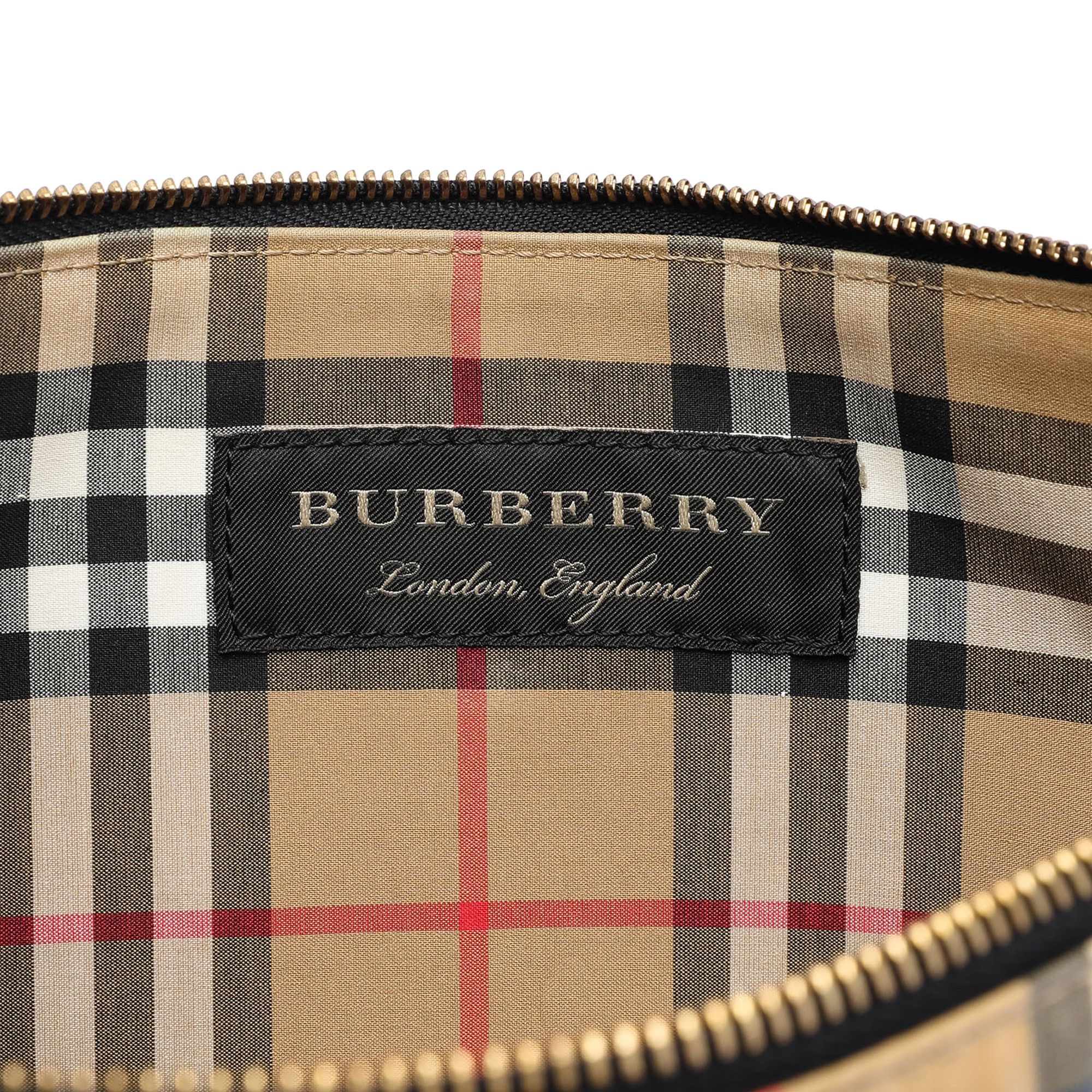 Burberry Burberry House Check Coated Canvas Clutch Size ONE SIZE - 5 Thumbnail