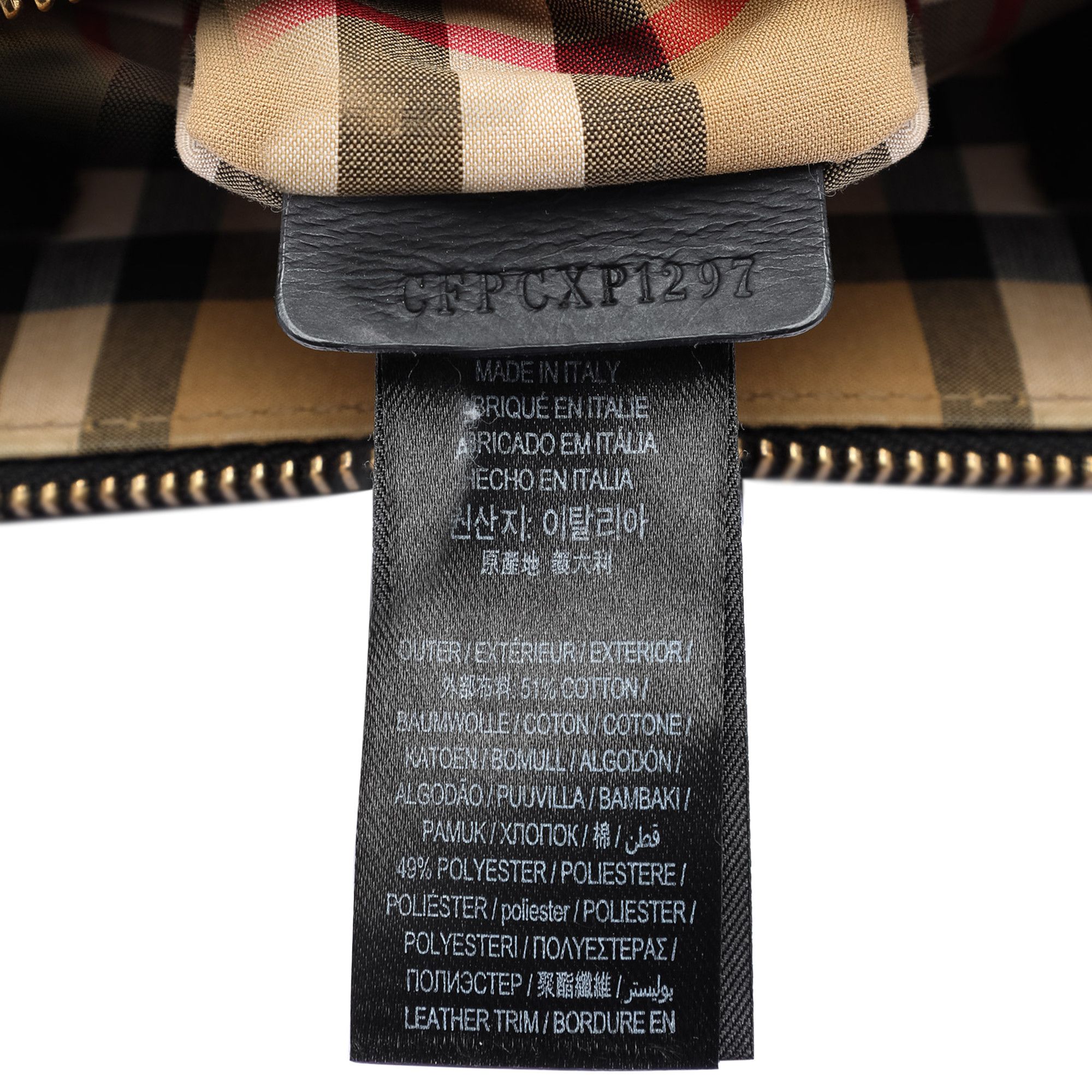 Burberry Burberry House Check Coated Canvas Clutch Size ONE SIZE - 6 Thumbnail