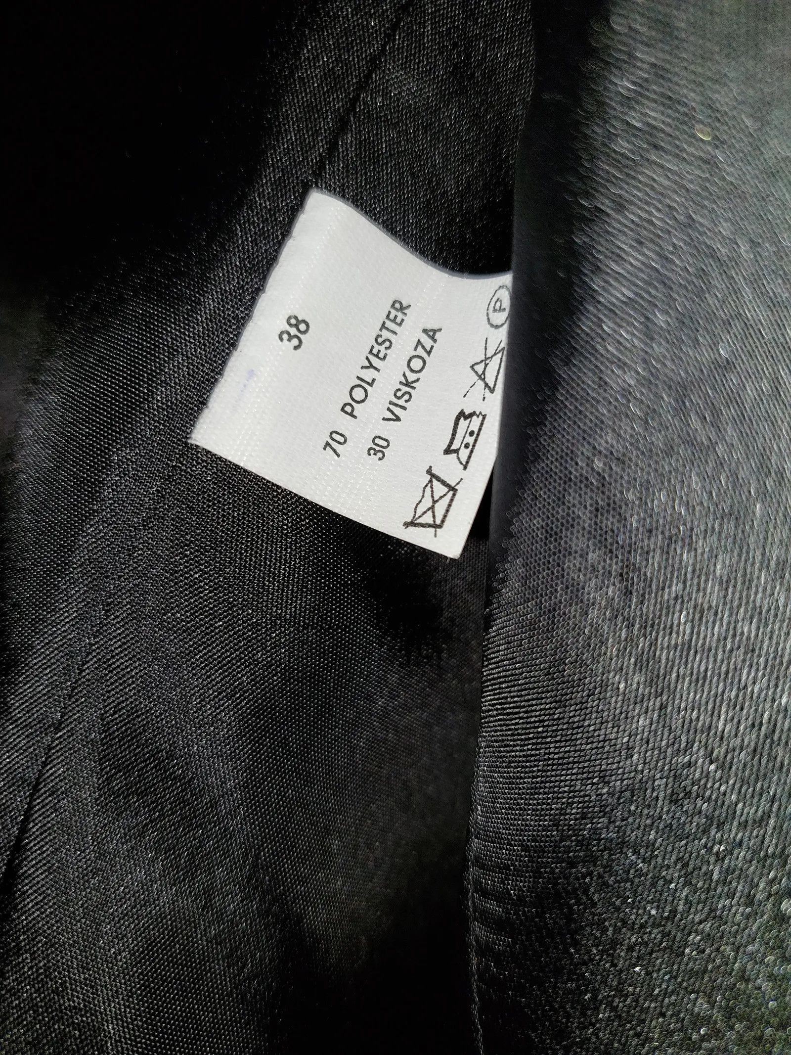 H&M Hennes Lång kavaj. Utställda byxor. Kort kjol Blazer Size S / US 4 / IT 40 - 3 Thumbnail