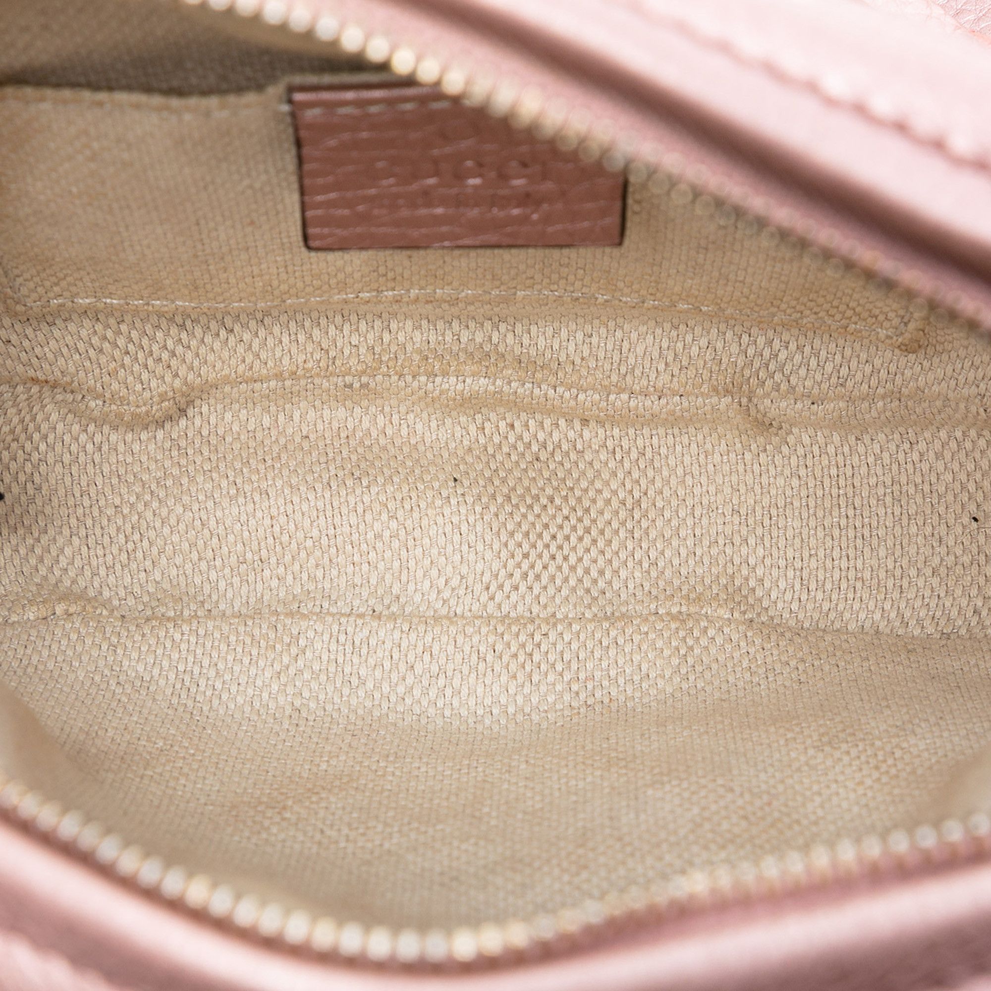 Gucci Gucci Mini Metallic Pebbled Calfskin Soho Chain Crossbody Size ONE SIZE - 4 Thumbnail