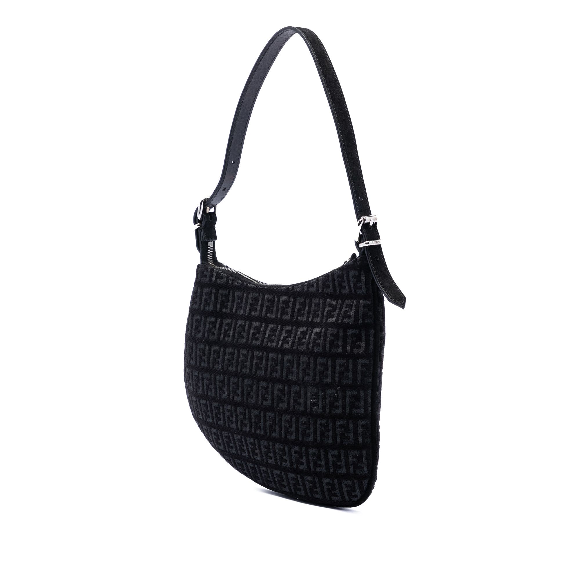 Fendi Fendi Zucchino Canvas Oyster Shoulder Bag Size ONE SIZE - 2 Thumbnail