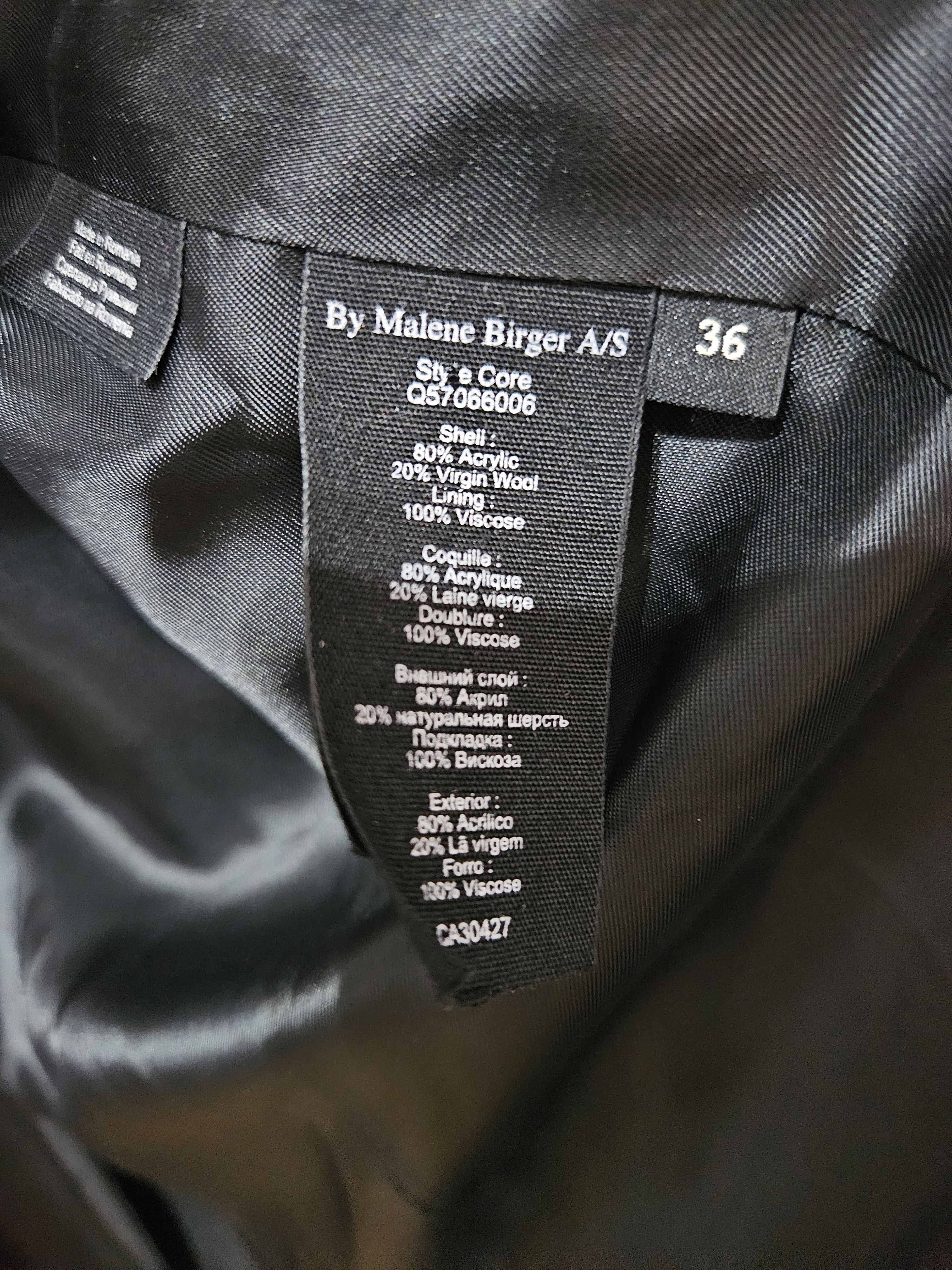 By Malene Birger By Malene Birger CORE Coat Size XS / US 0-2 / IT 36-38 - 3 Thumbnail