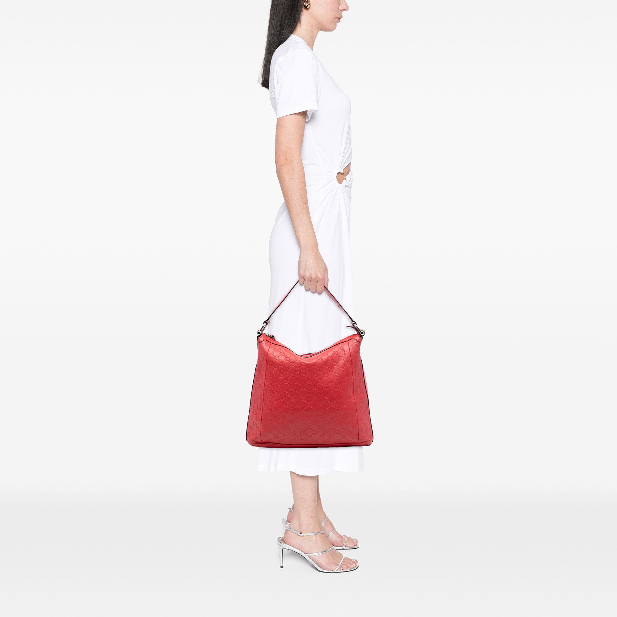 Gucci Gucci Guccissima Bamboo D Ring Hobo Size ONE SIZE - 7 Thumbnail