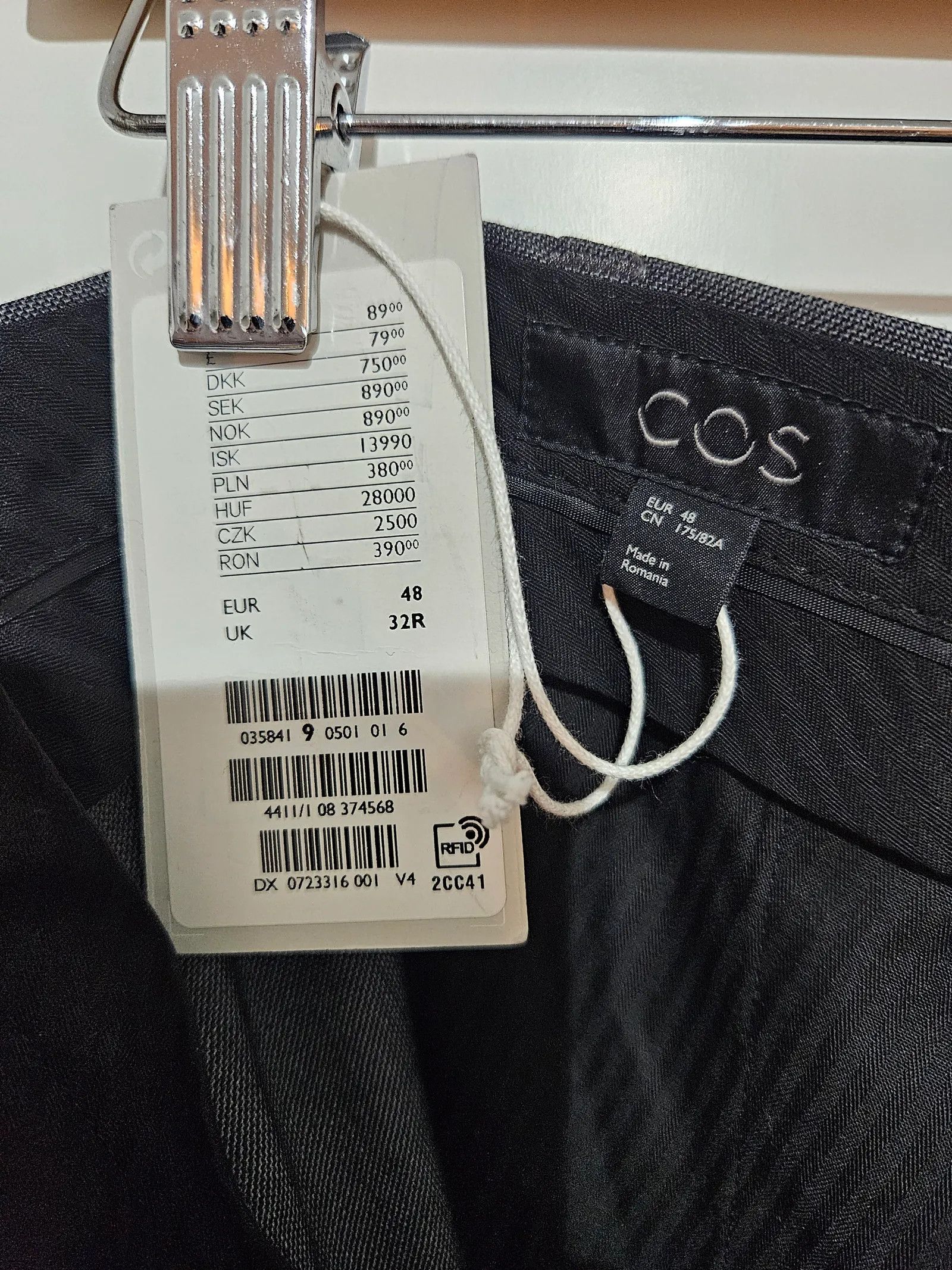 Cos Cos Formal Trousers Size 40R - 2 Thumbnail
