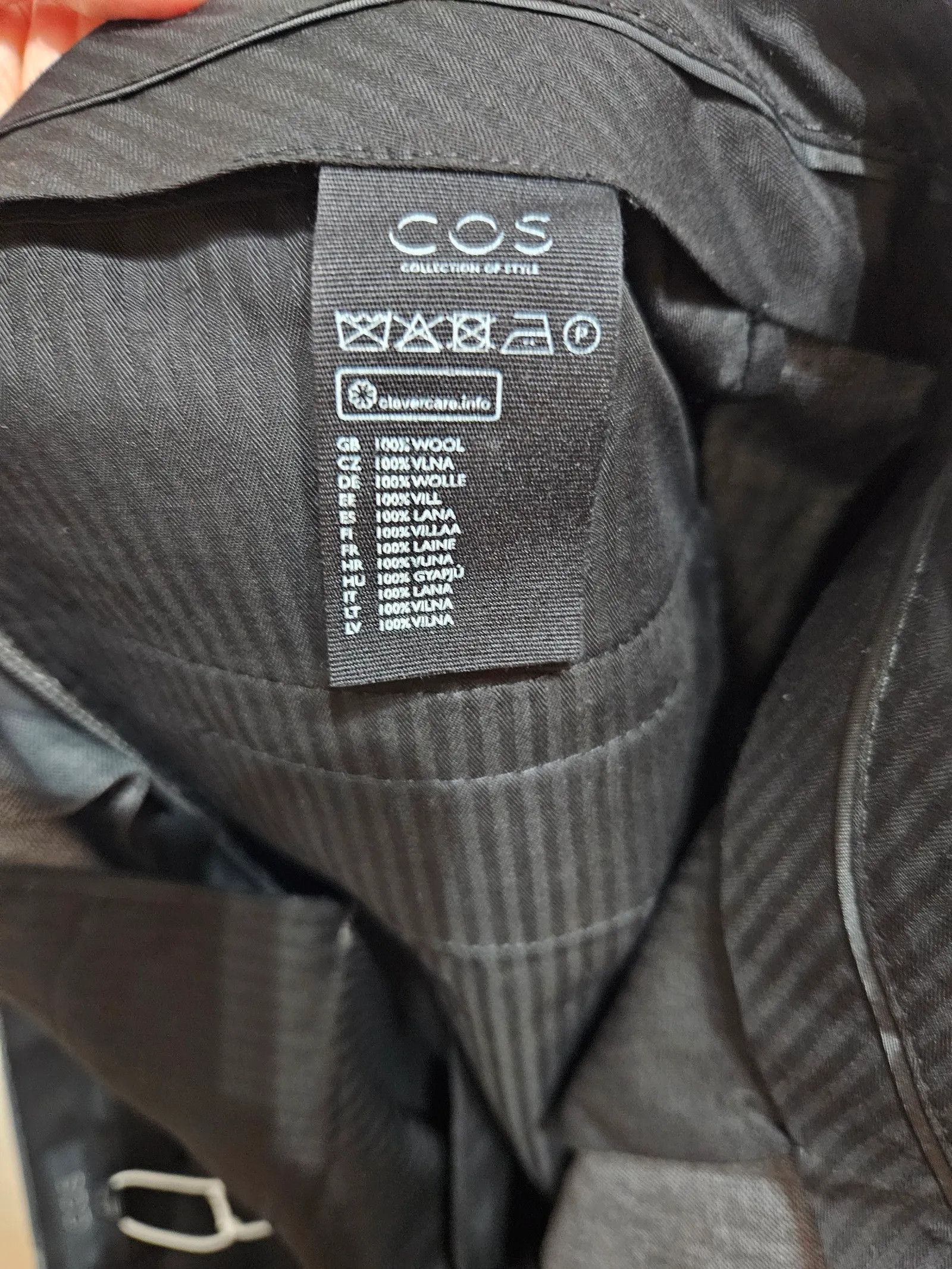 Cos Cos Formal Trousers Size 40R - 3 Thumbnail