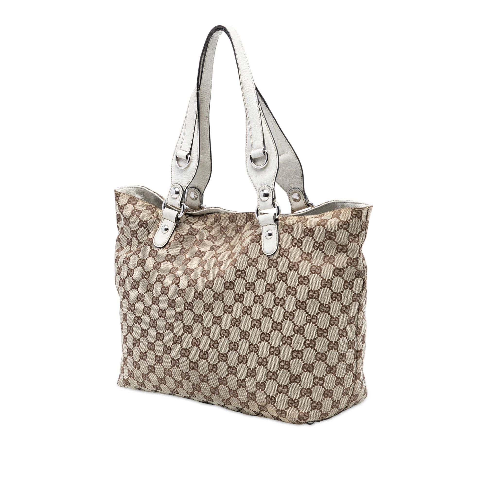 Gucci Gucci Medium GG Canvas Icon Bit Tote Size ONE SIZE - 2 Thumbnail