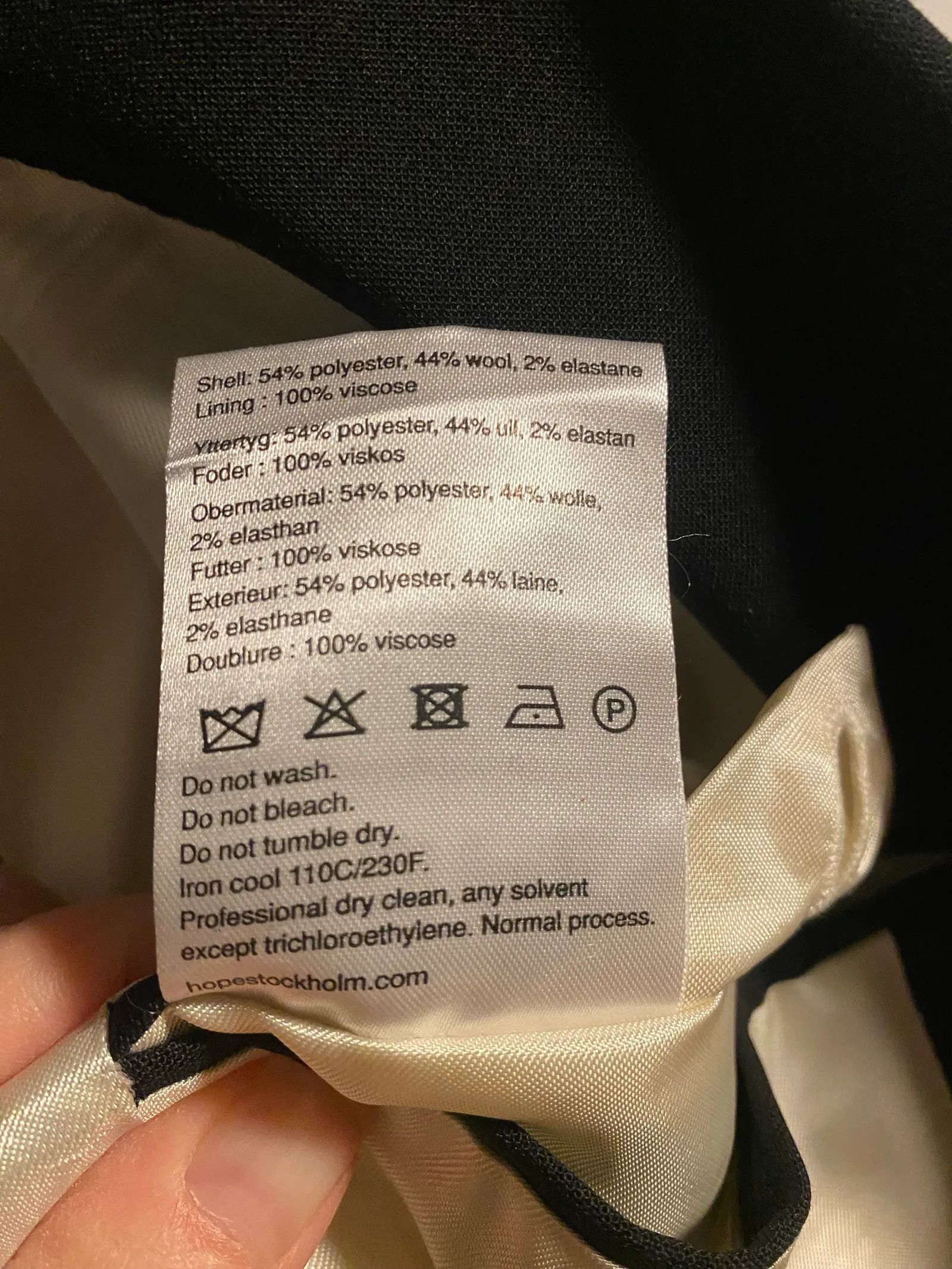 Hope Hope Work Blazer Size XS / US 0-2 / IT 36-38 - 3 Thumbnail