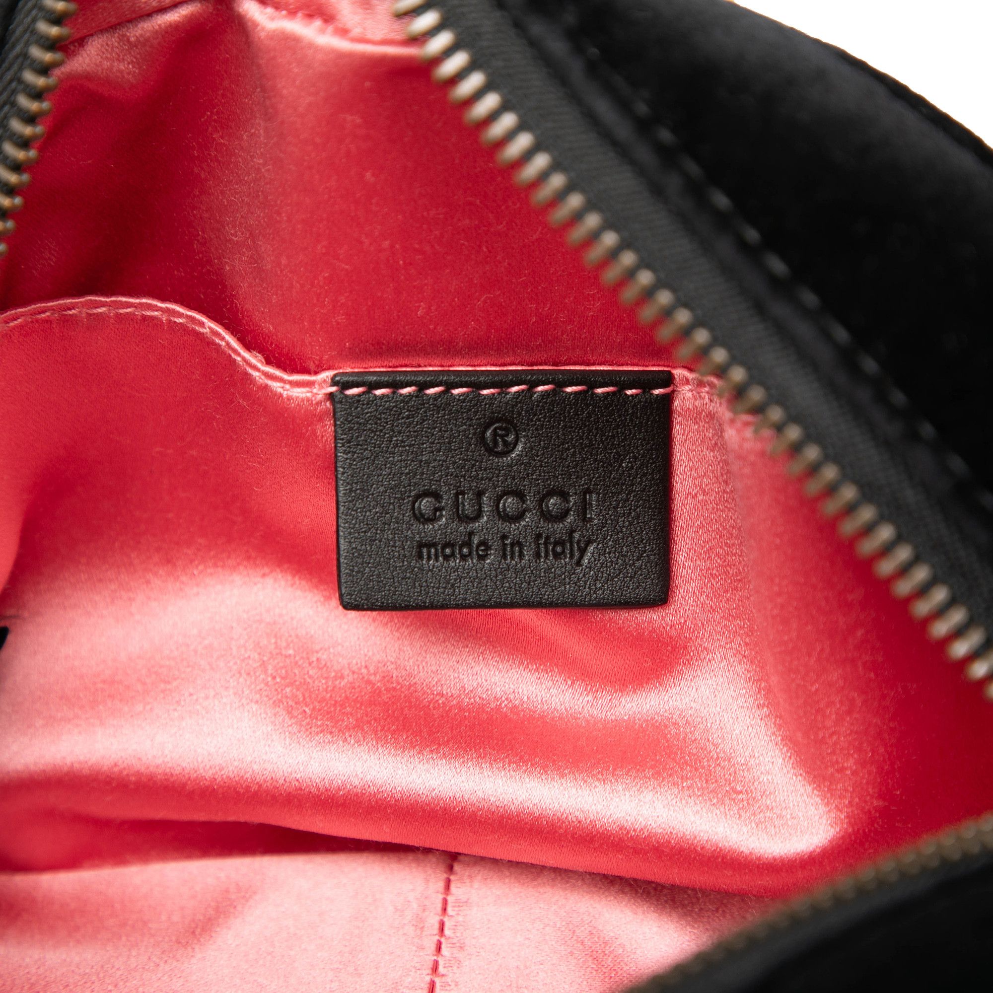 Gucci Gucci Mini GG Marmont Crystal Embellished Matelasse Velvet Crossbody Size ONE SIZE - 5 Thumbnail