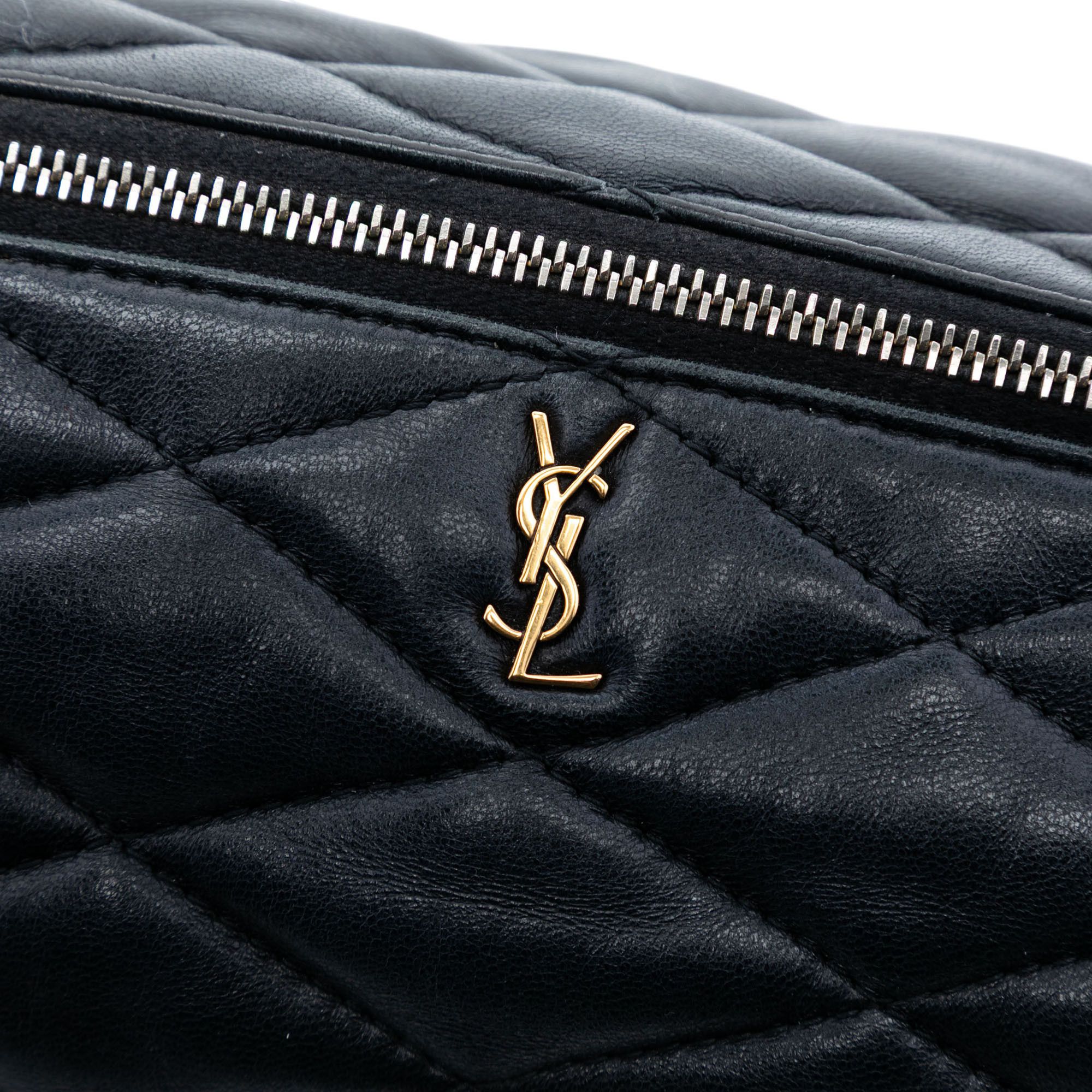 Yves Saint Laurent Yves Saint Laurent Small Quilted Lambskin Sade Tube Bag Size ONE SIZE - 6 Thumbnail