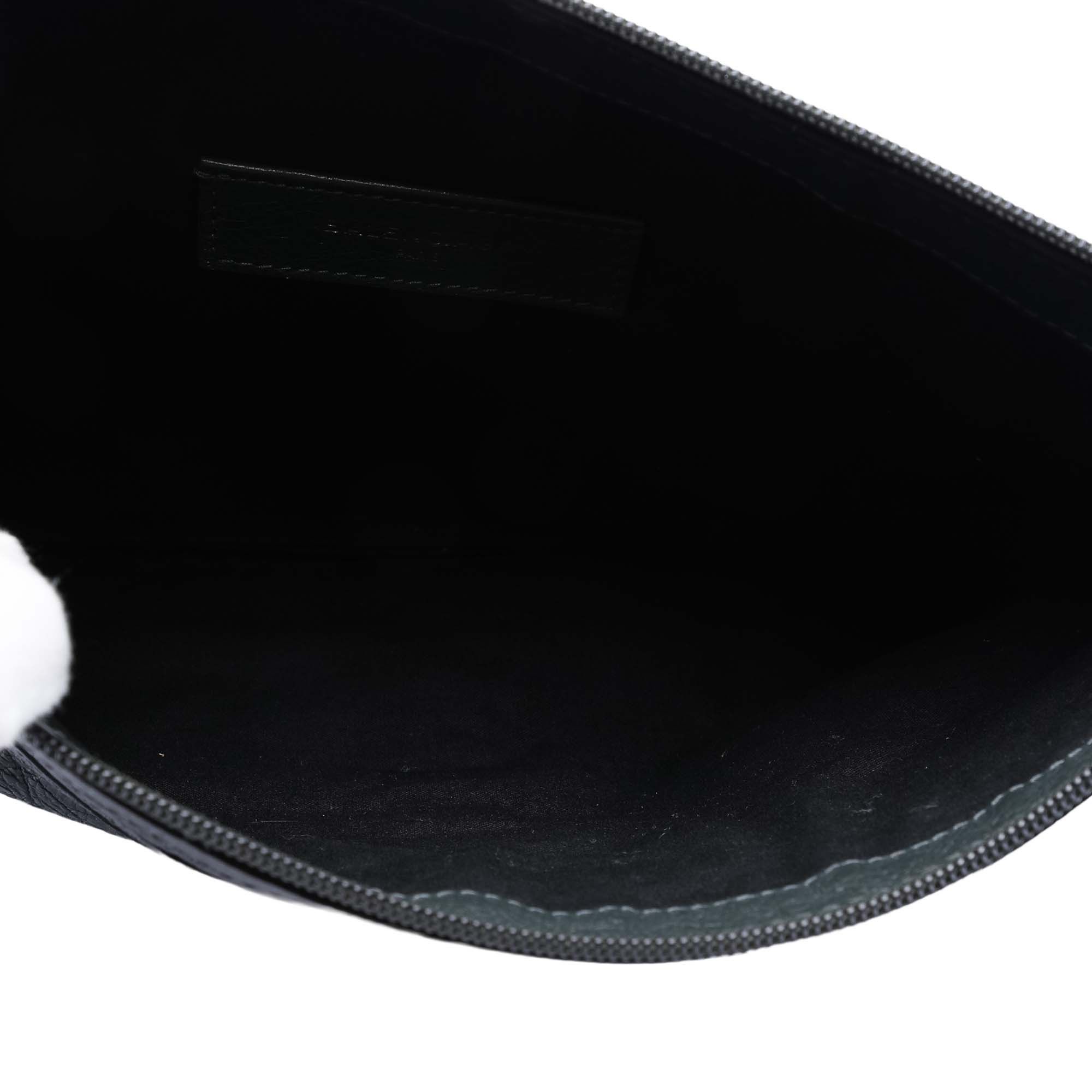 Balenciaga Balenciaga Lambskin Motocross Classic Clip M Clutch Size ONE SIZE - 4 Thumbnail