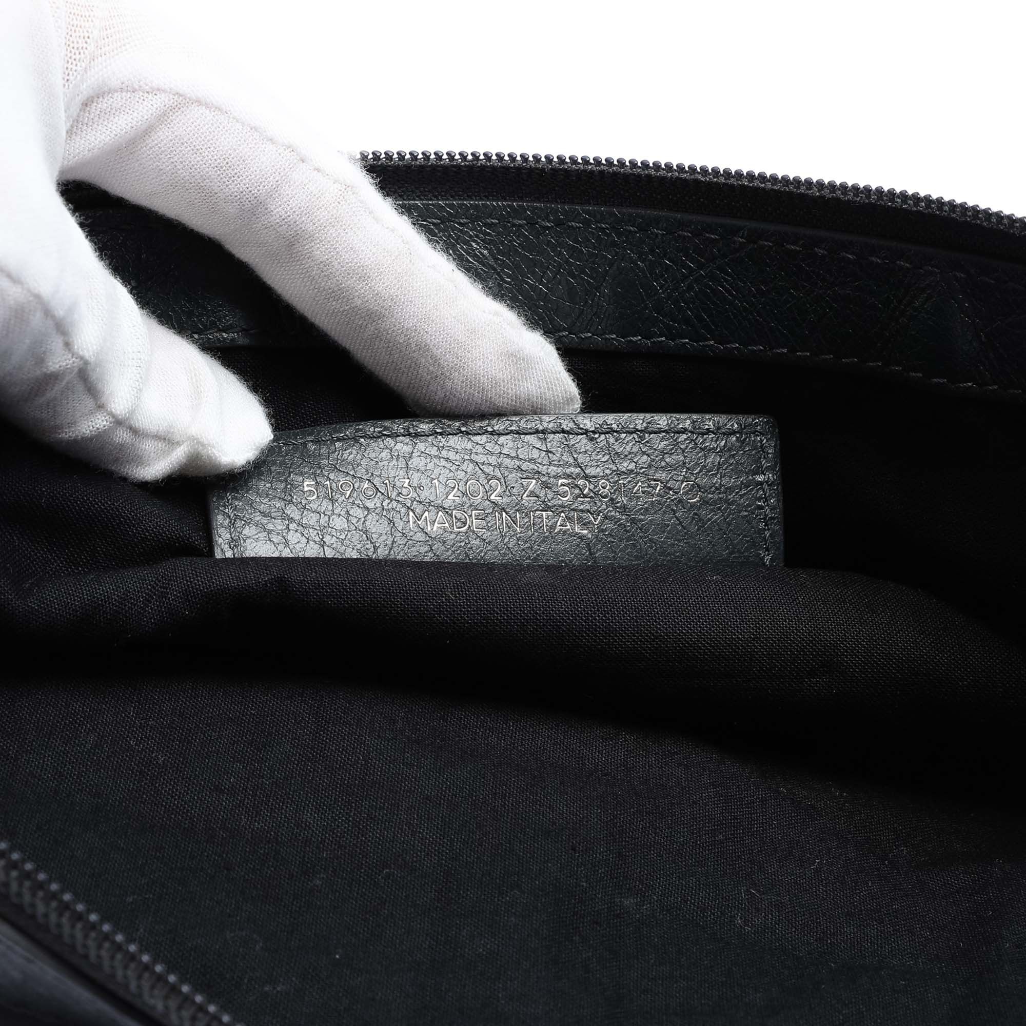 Balenciaga Balenciaga Lambskin Motocross Classic Clip M Clutch Size ONE SIZE - 6 Thumbnail