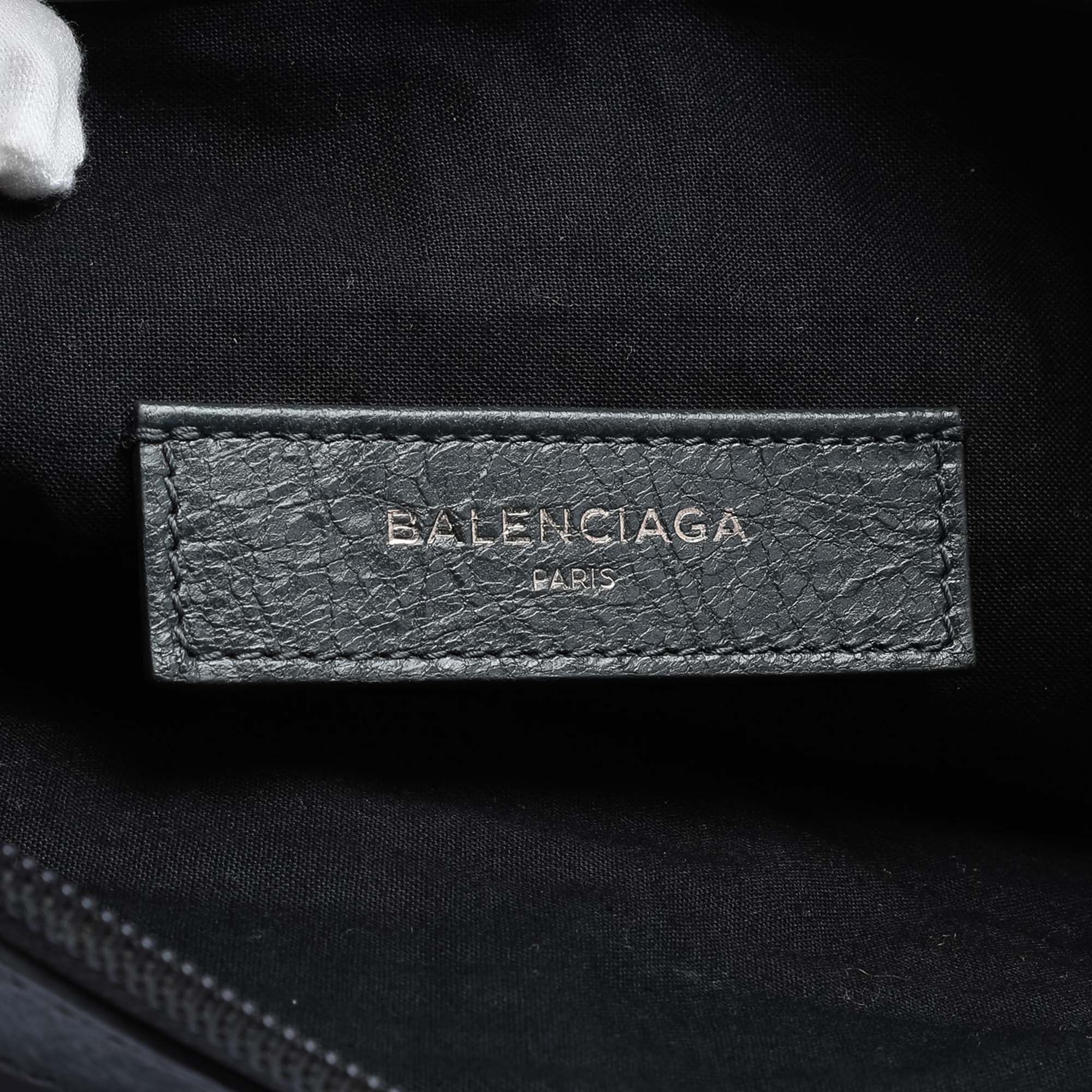 Balenciaga Balenciaga Lambskin Motocross Classic Clip M Clutch Size ONE SIZE - 5 Thumbnail