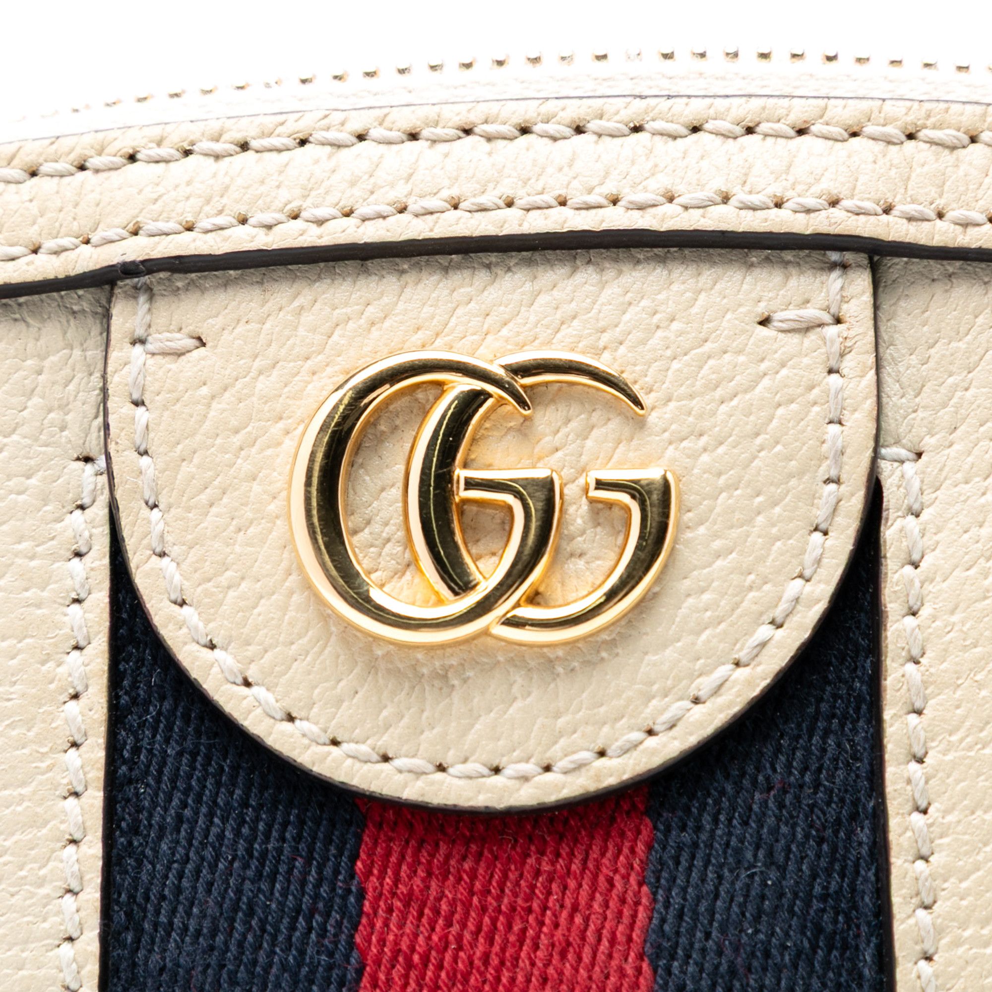 Gucci Gucci Small Calfskin Ophidia Dome Crossbody Size ONE SIZE - 5 Thumbnail