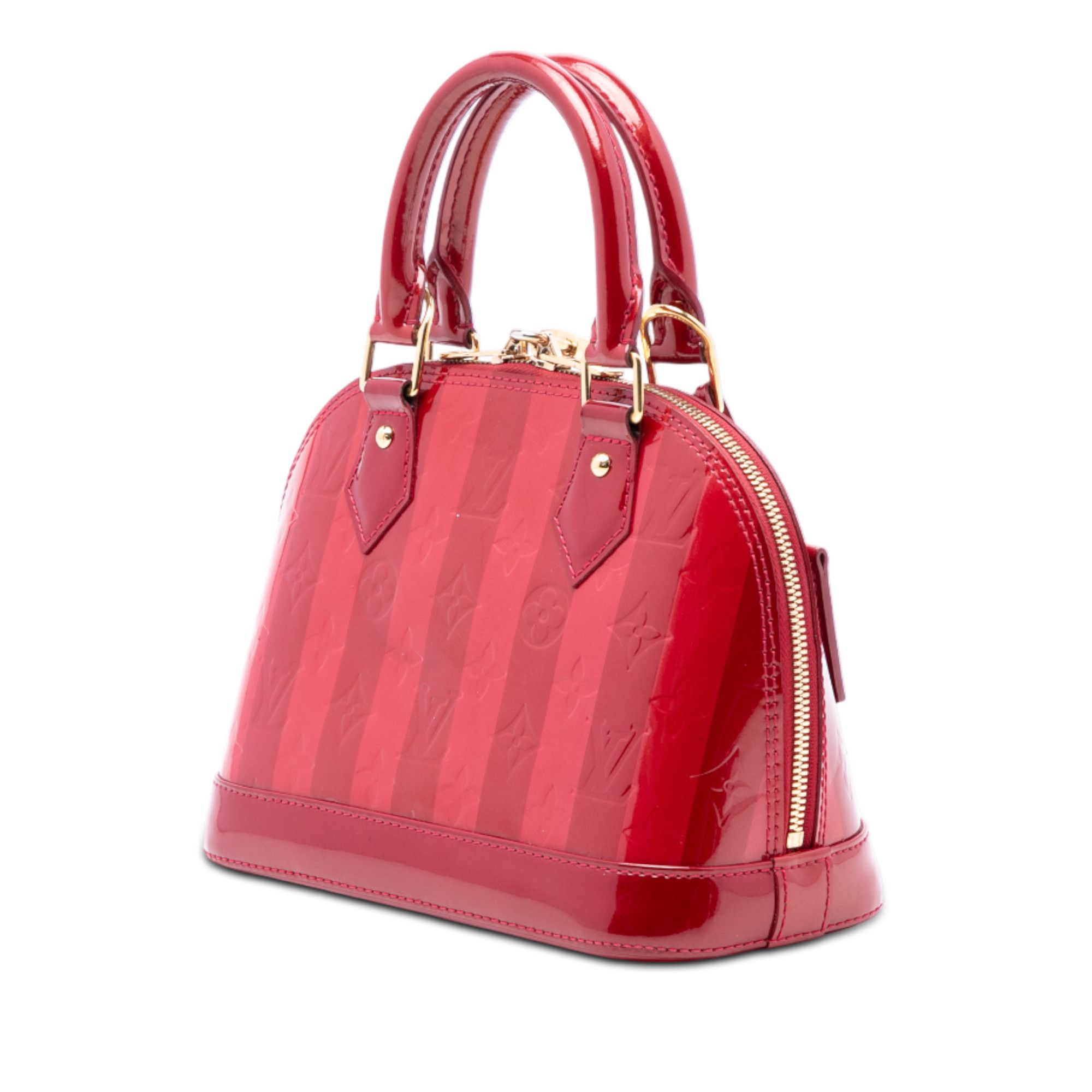 Louis Vuitton Louis Vuitton Monogram Vernis Rayures Alma BB Size ONE SIZE - 2 Thumbnail