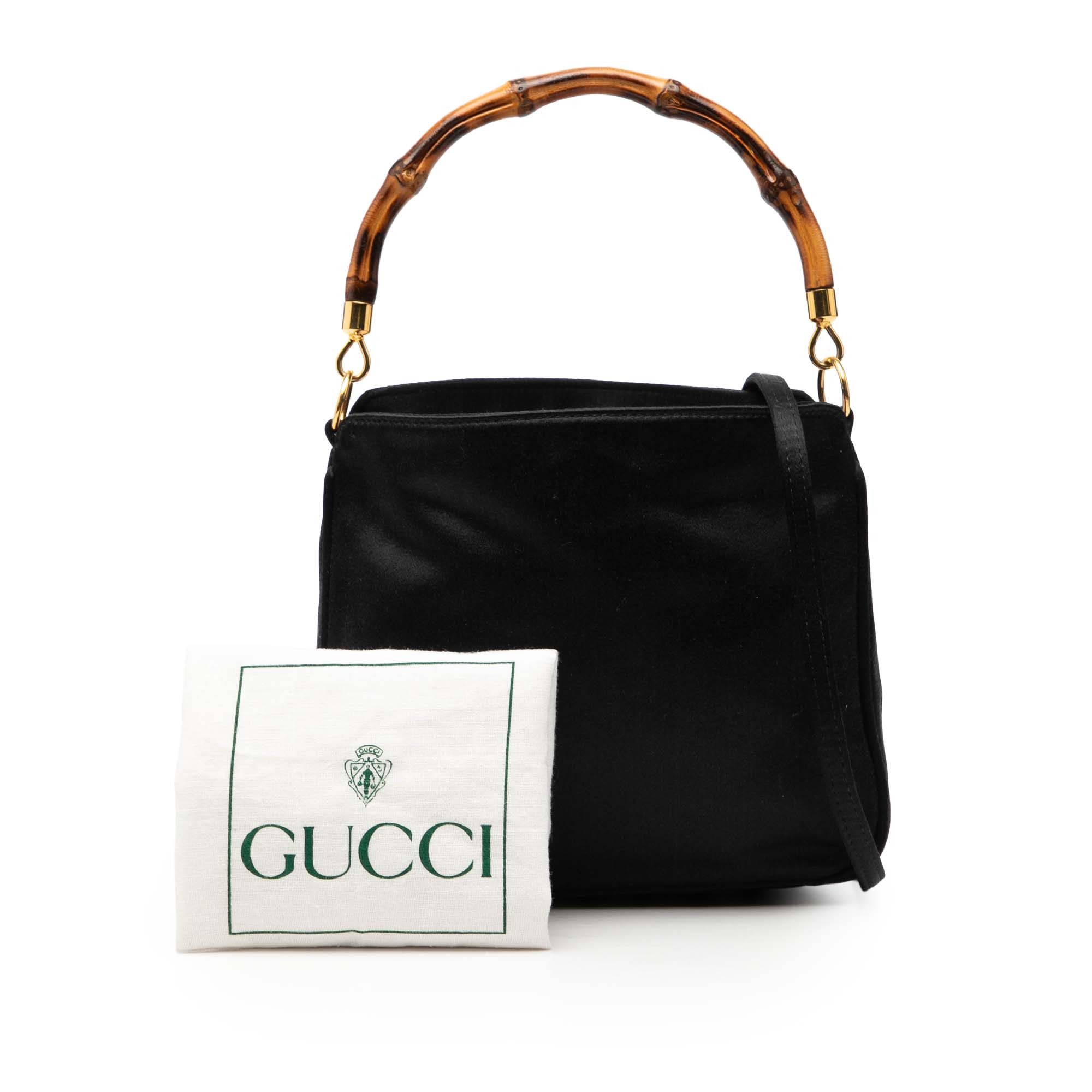 Gucci Gucci Bamboo Satin Satchel Size ONE SIZE - 8 Thumbnail