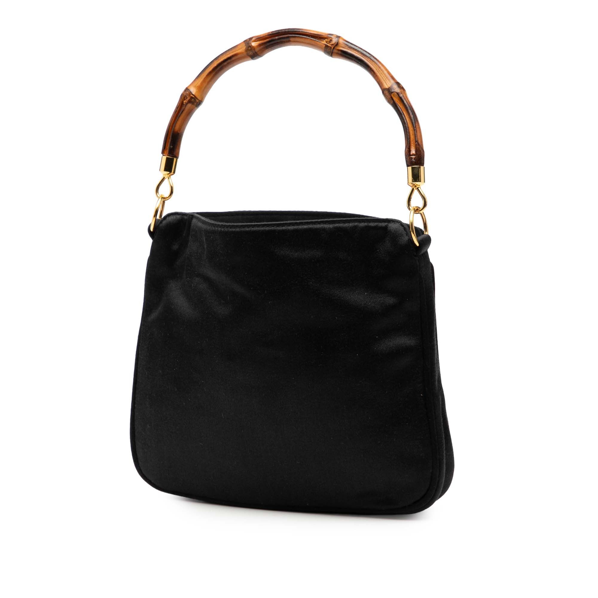 Gucci Gucci Bamboo Satin Satchel Size ONE SIZE - 2 Thumbnail
