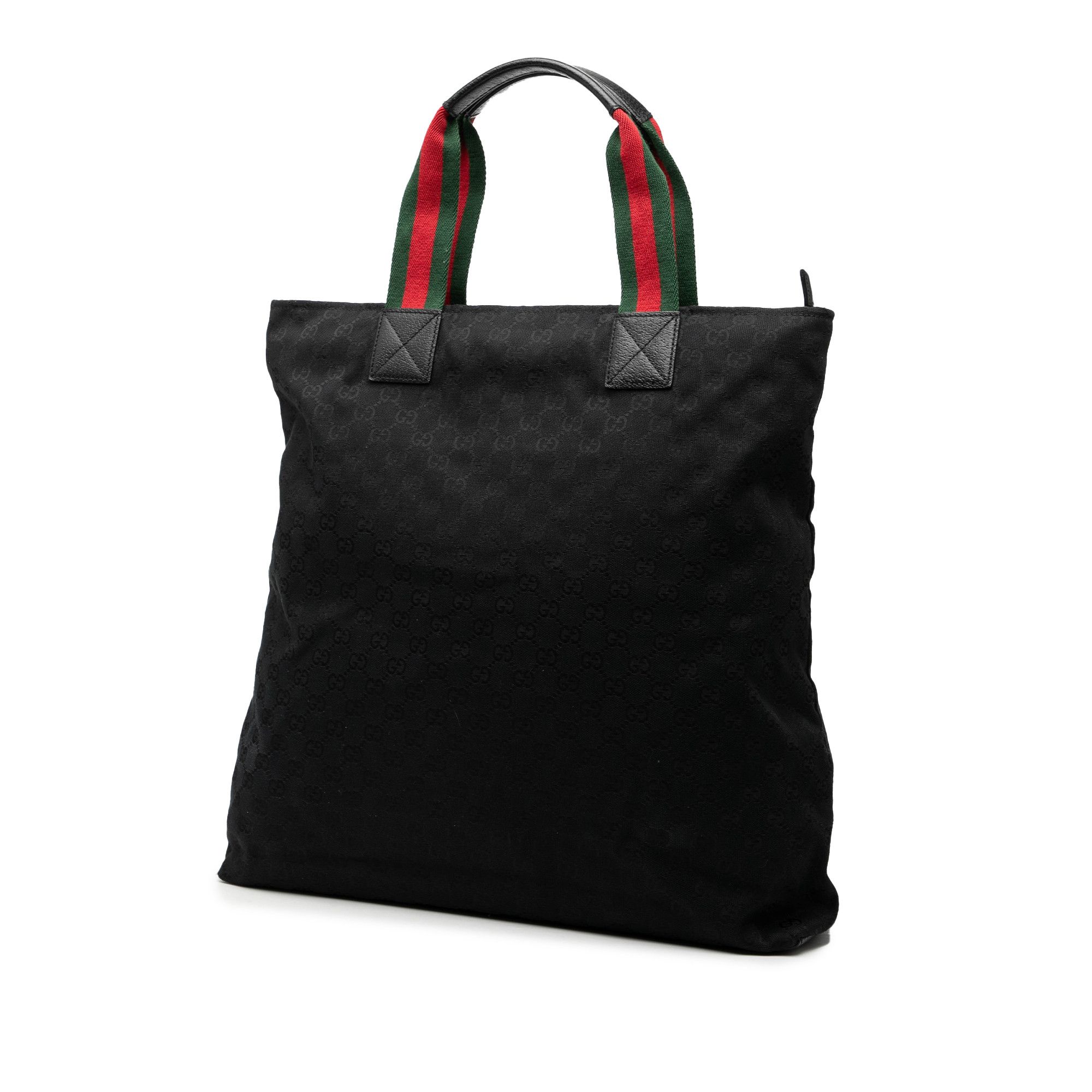 Gucci Gucci GG Canvas Web Vertical Tote Size ONE SIZE - 2 Thumbnail