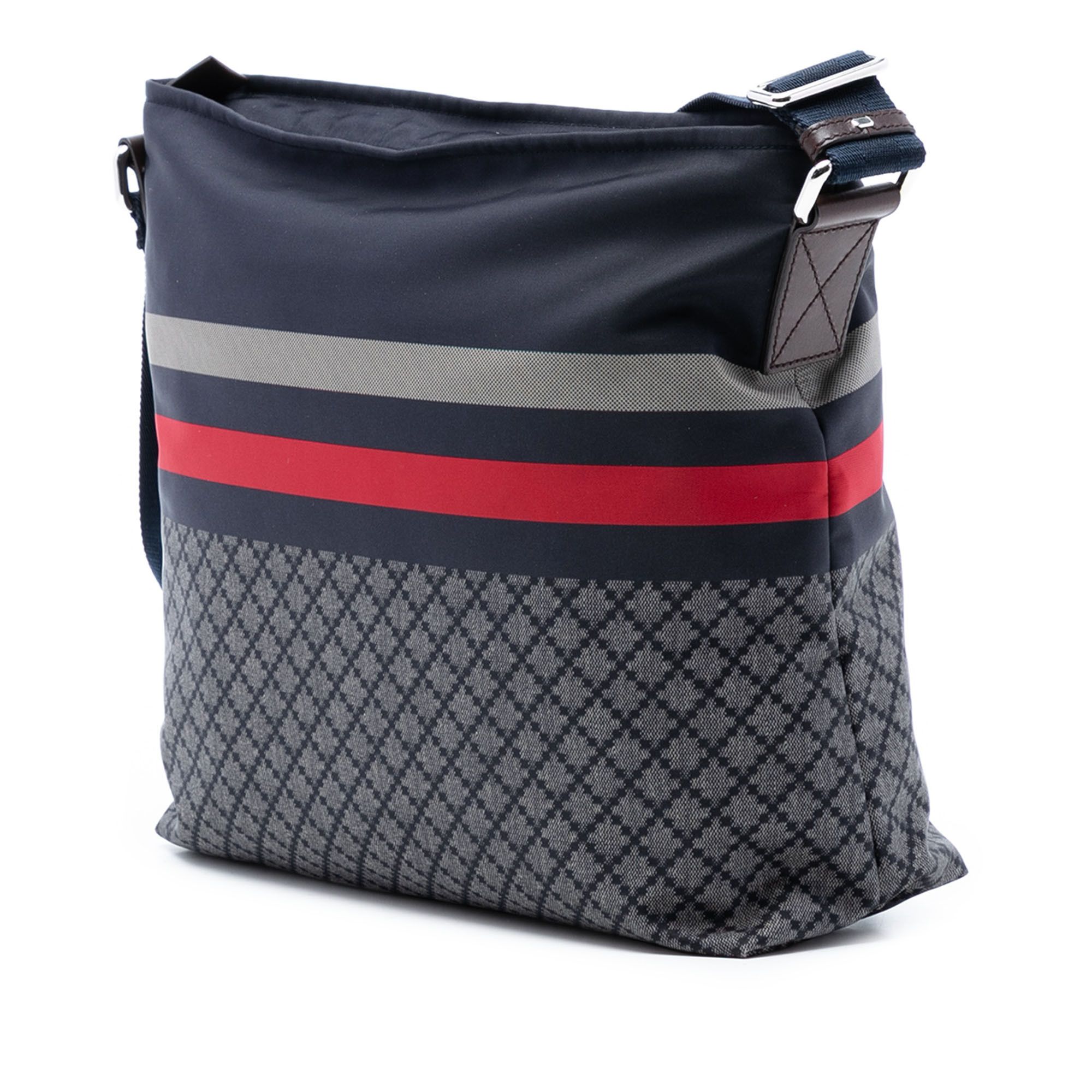 Gucci Gucci Diamante Nylon Web Crossbody Size ONE SIZE - 2 Thumbnail