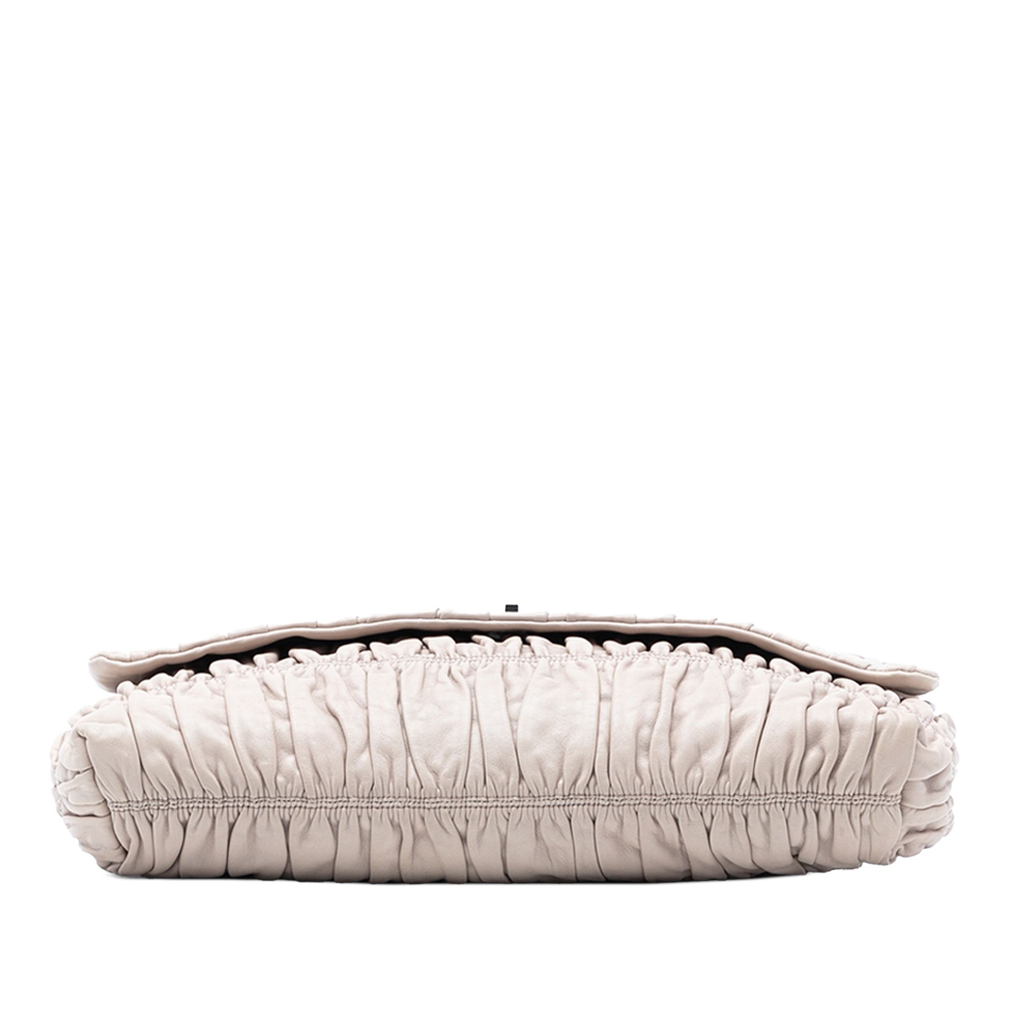 Prada Prada Nappa Gaufre Turn Lock Clutch Size ONE SIZE - 3 Thumbnail