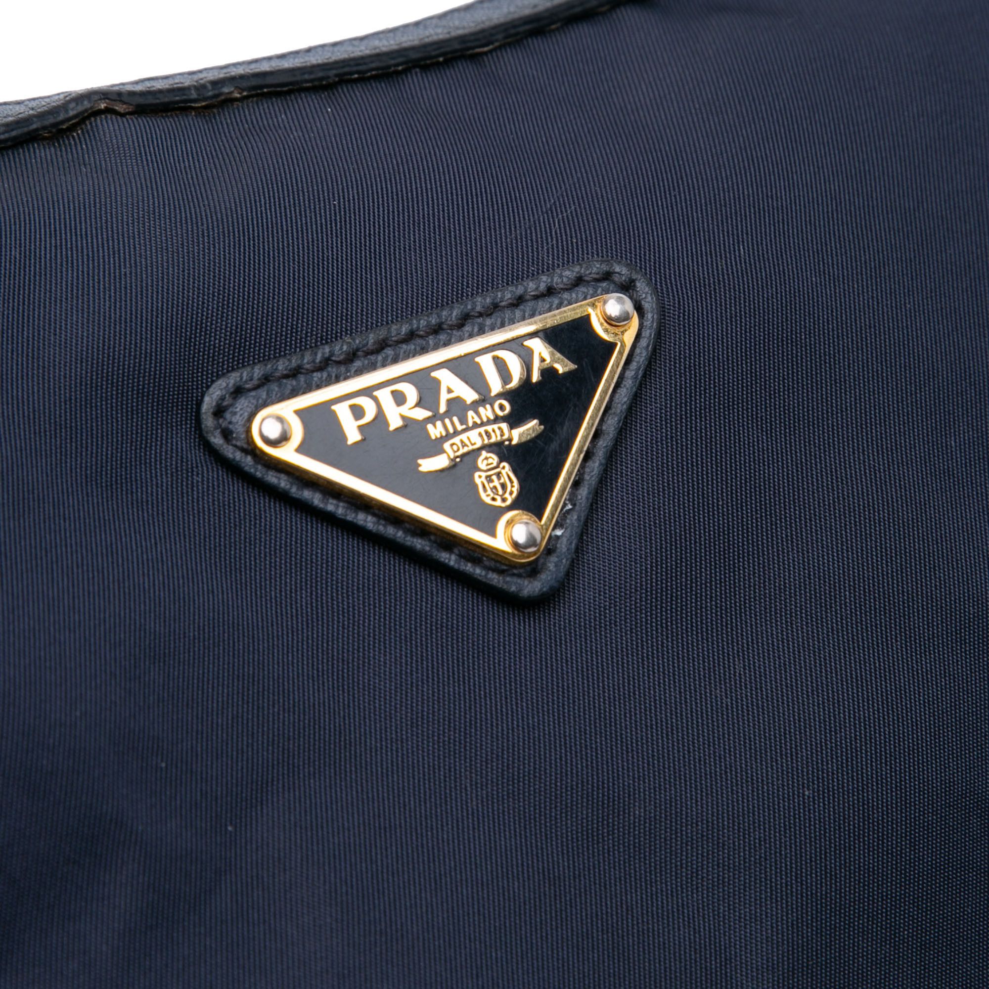 Prada Prada Saffiano Trimmed Tessuto Zip Top Crossbody Size ONE SIZE - 7 Thumbnail