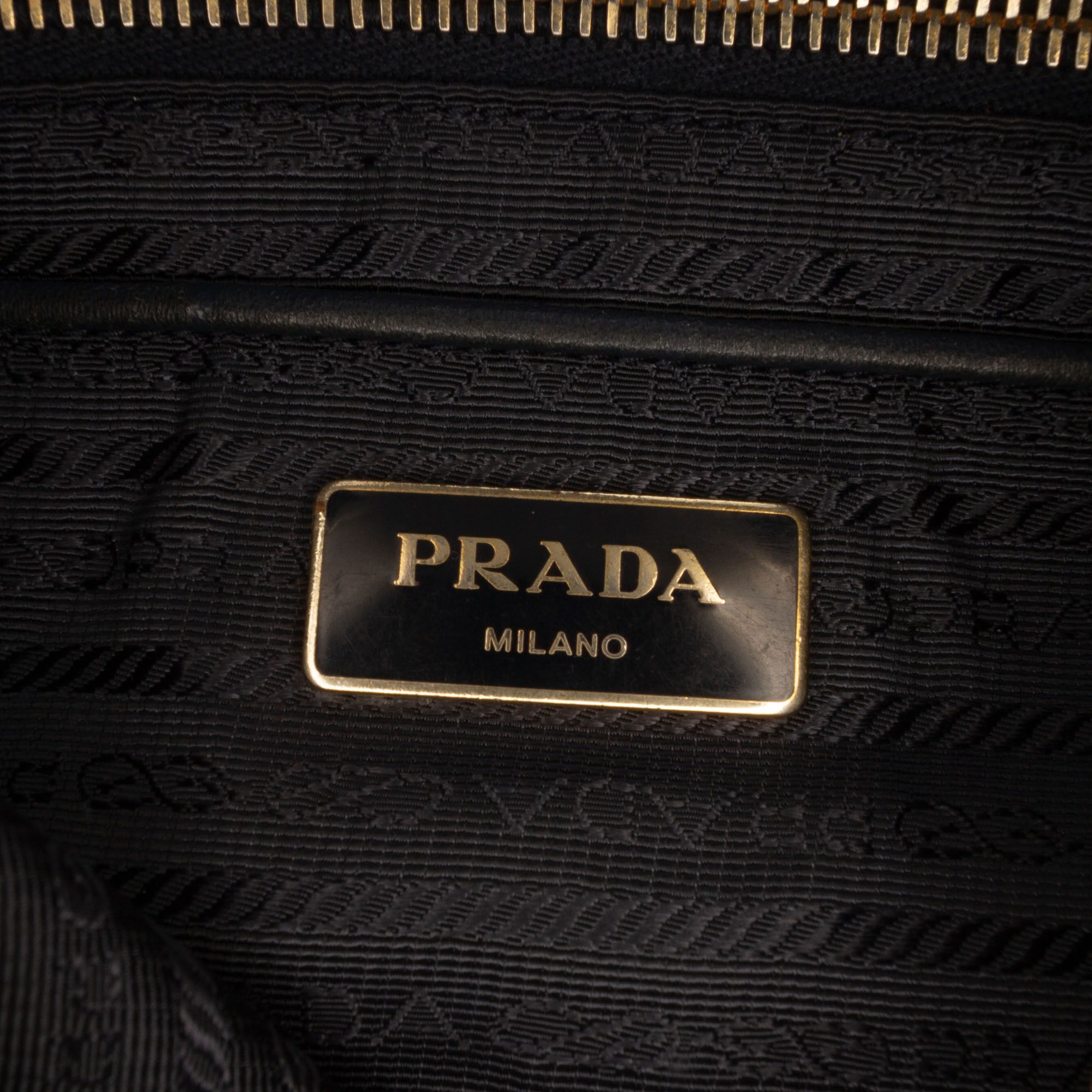 Prada Prada Saffiano Trimmed Tessuto Zip Top Crossbody Size ONE SIZE - 5 Thumbnail