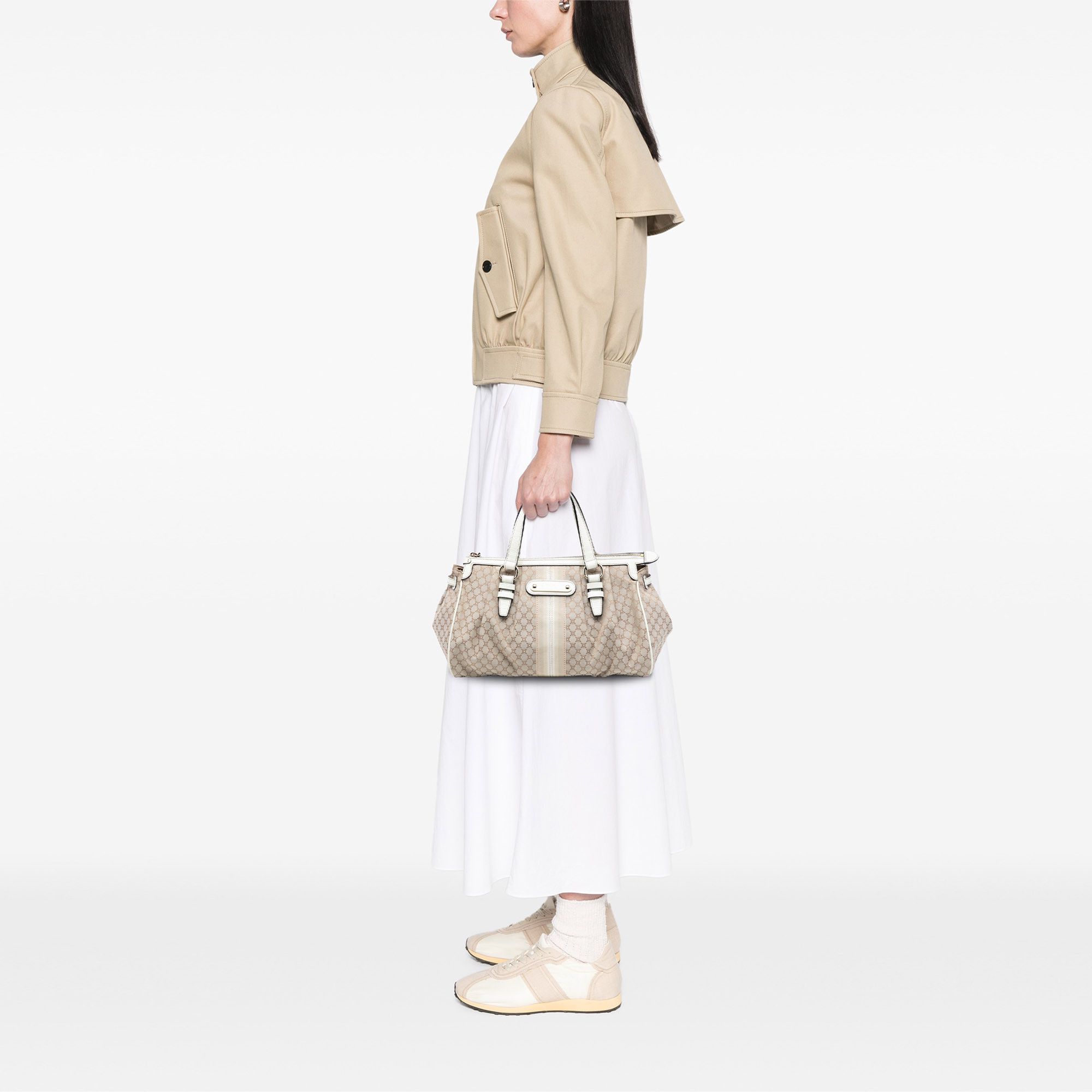 Celine Celine Macadam Canvas Handbag Size ONE SIZE - 7 Thumbnail