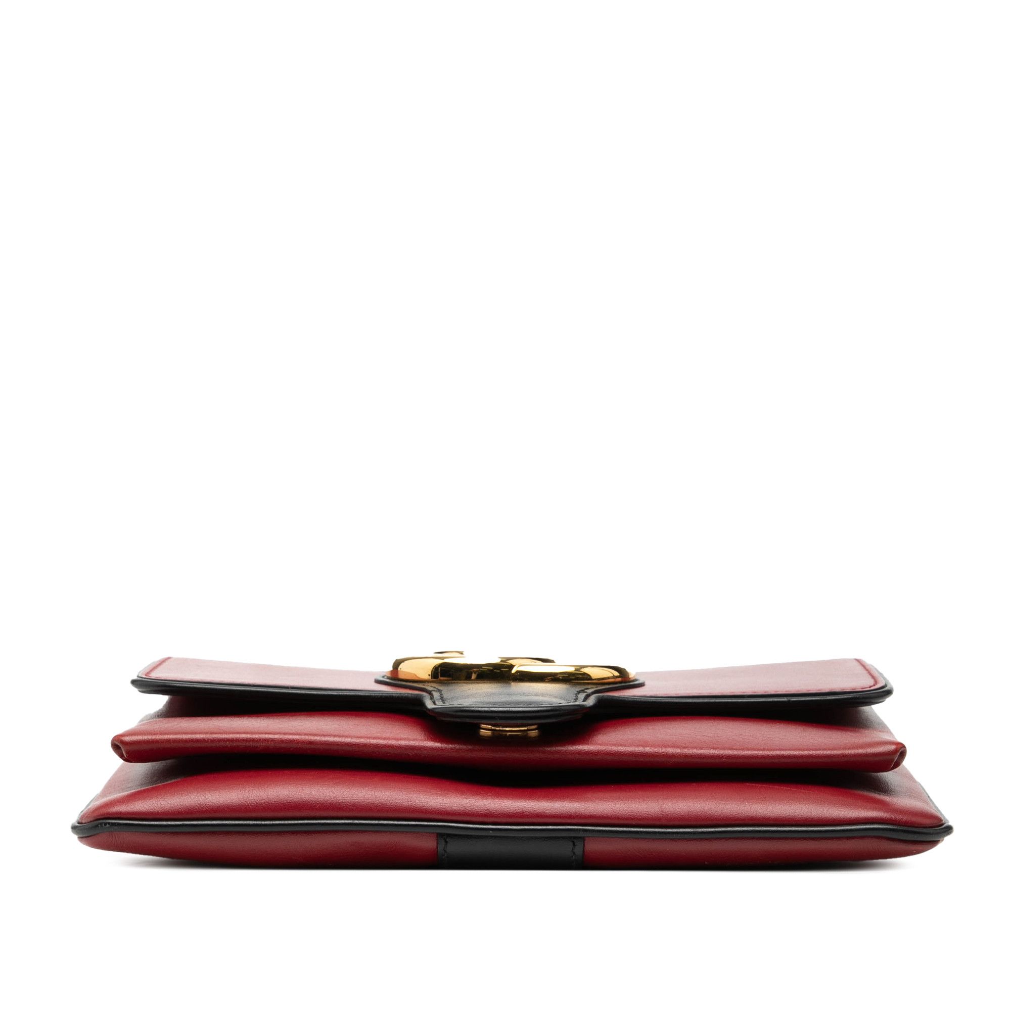 Gucci Gucci Small Bicolor Leather Arli Crossbody Size ONE SIZE - 3 Thumbnail
