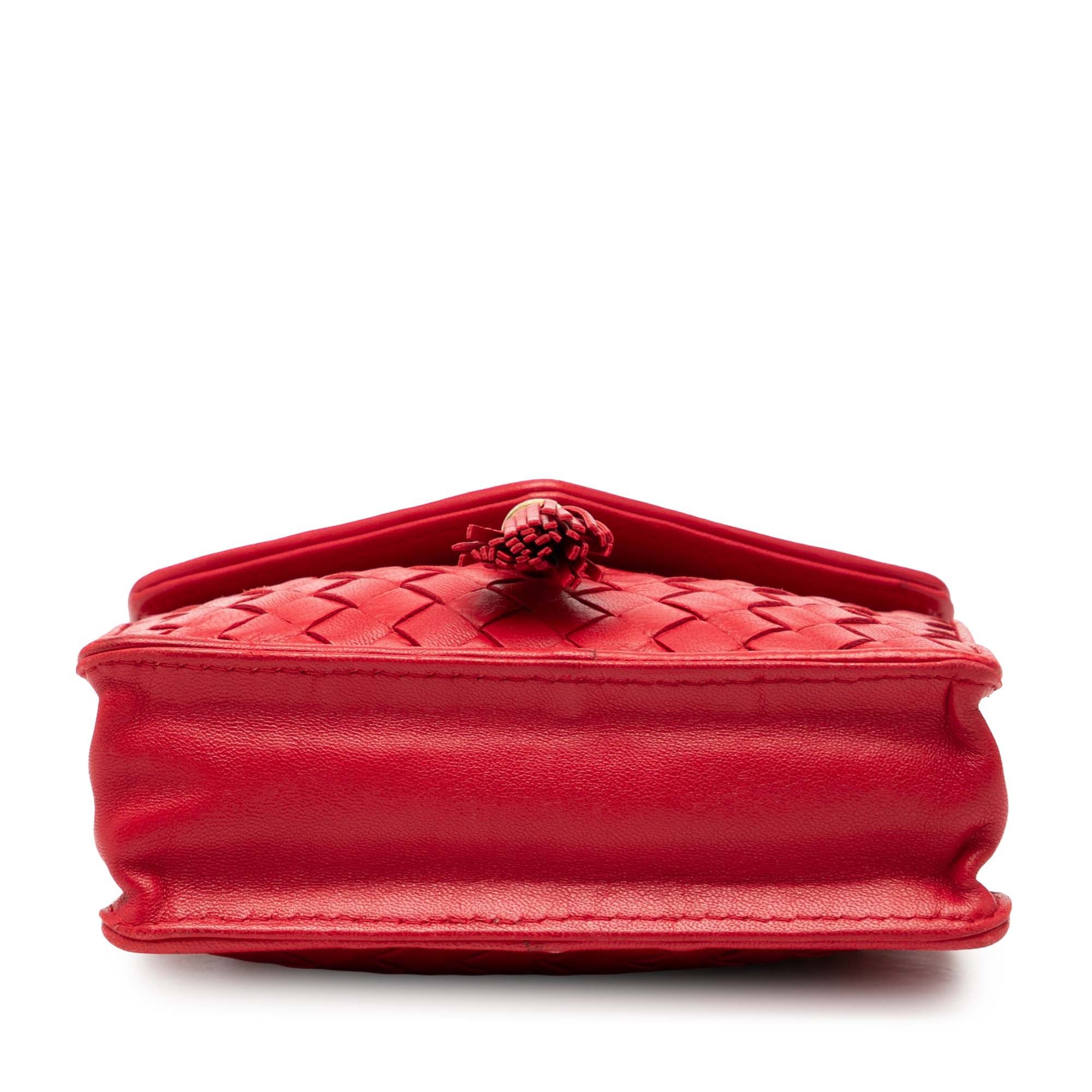 Bottega Veneta Bottega Veneta Nappa Intrecciato Tassel Shoulder Bag Size ONE SIZE - 3 Thumbnail