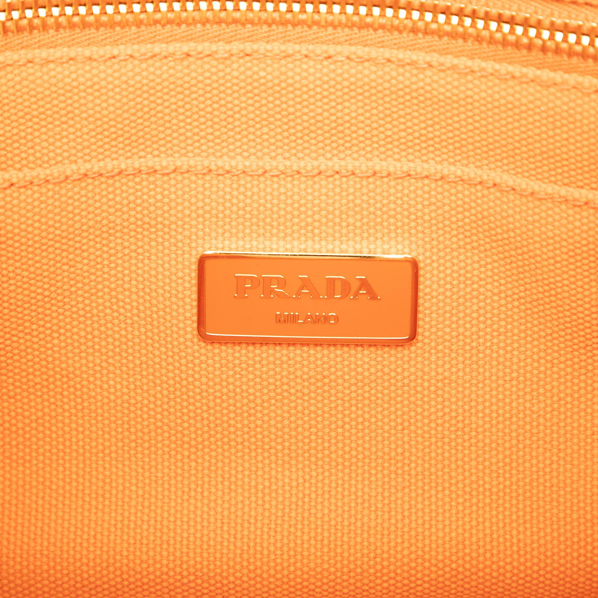 Prada Prada Small Canvas Canapa Logo Satchel Size ONE SIZE - 5 Thumbnail