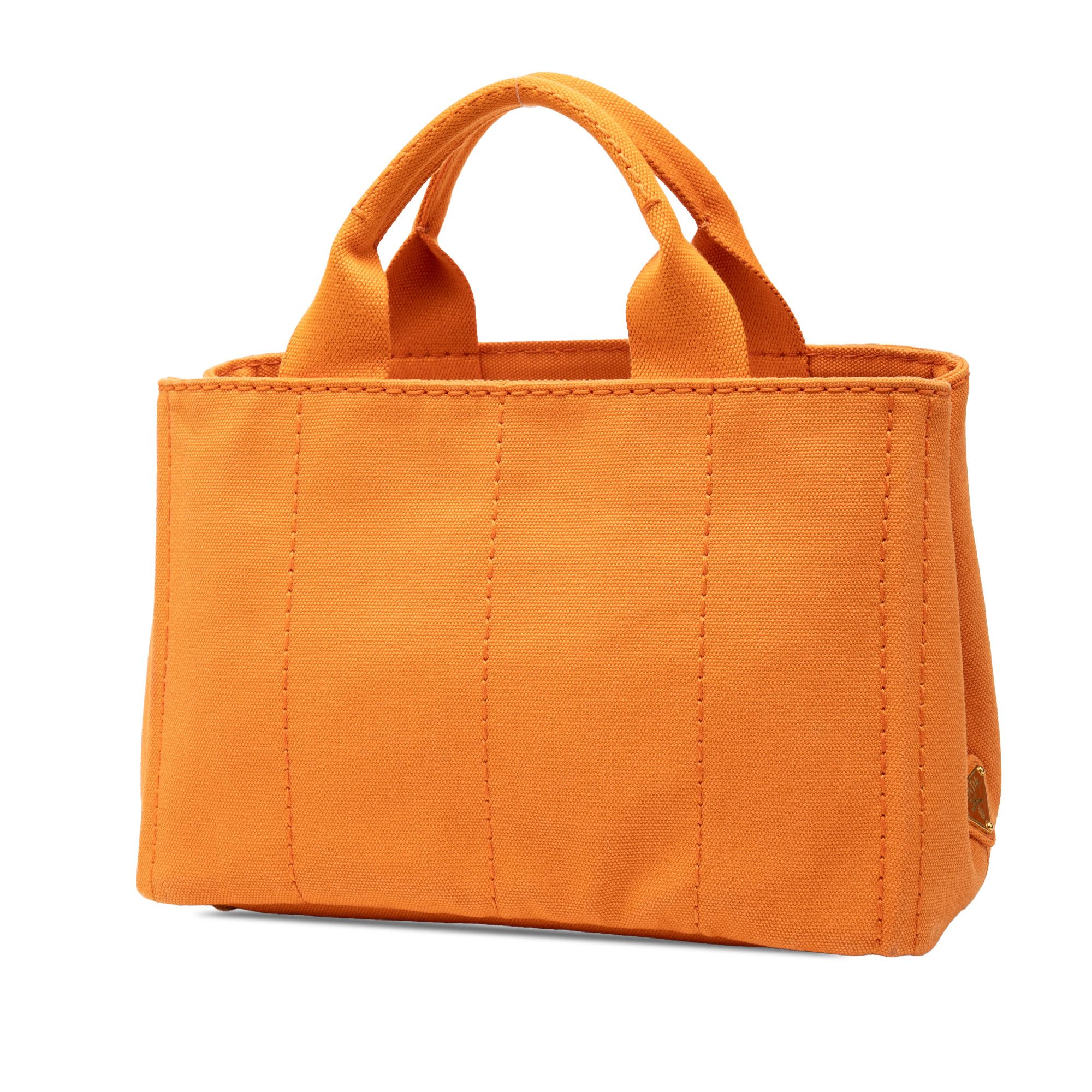 Prada Prada Small Canvas Canapa Logo Satchel Size ONE SIZE - 2 Thumbnail