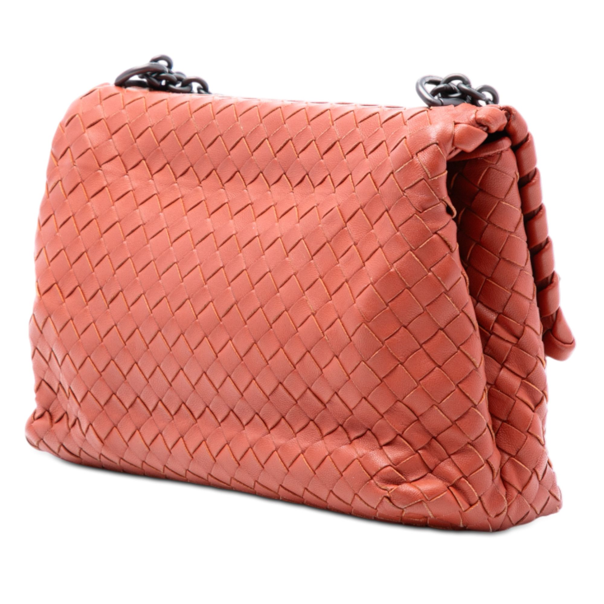 Bottega Veneta Bottega Veneta Small Nappa Intrecciato Olimpia Shoulder Bag Size ONE SIZE - 2 Thumbnail
